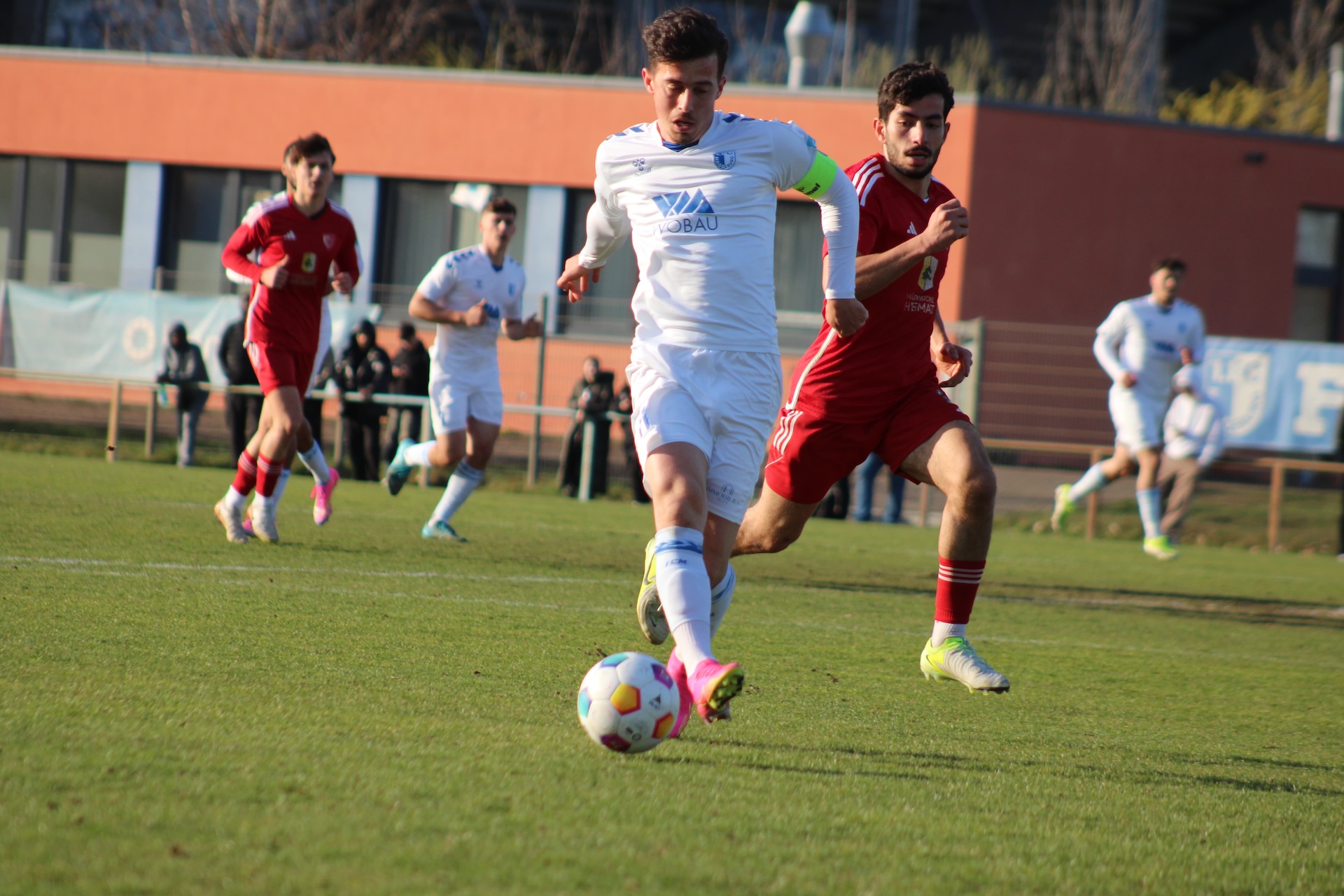 Kapitän Stefan Korsch im Spiel gegen Ludwigsfelde