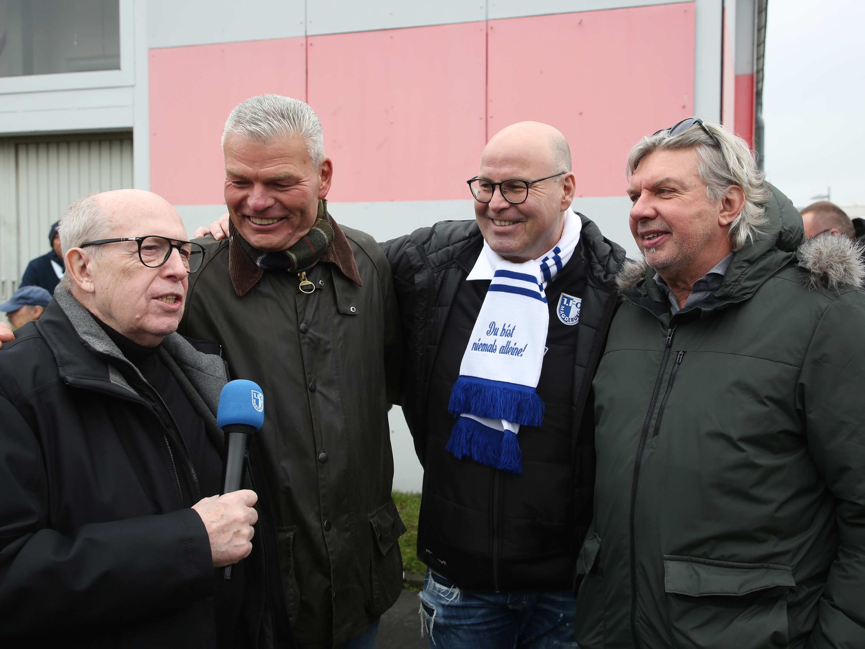 Reiner Calmund (li.) als einer der bekanntesten Schirmherren des Behindertentages.