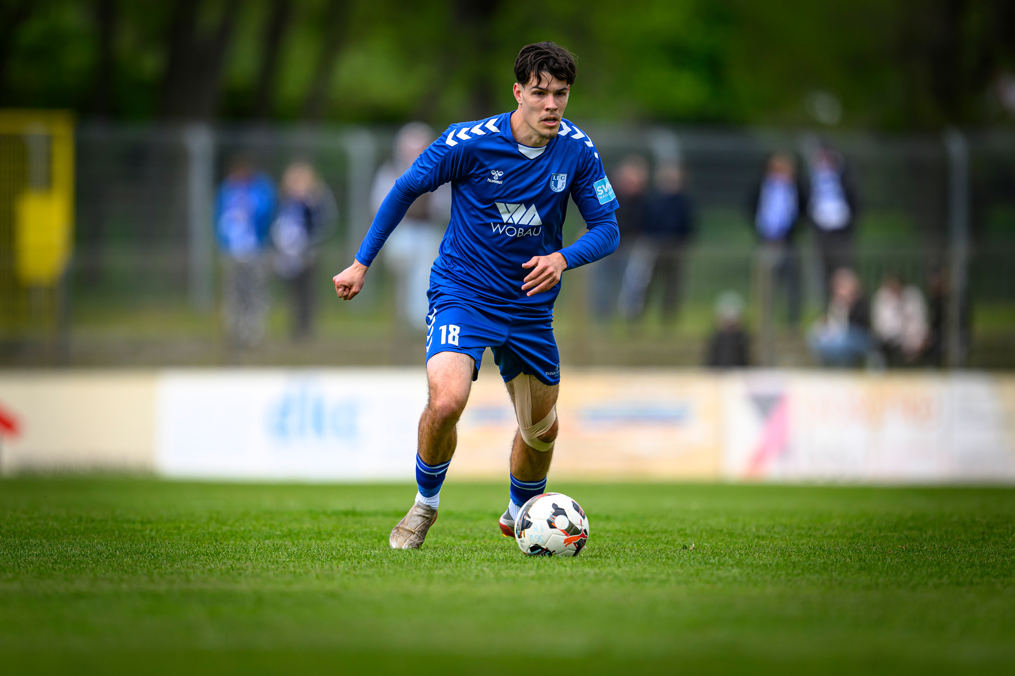 Felix Vogler am Ball