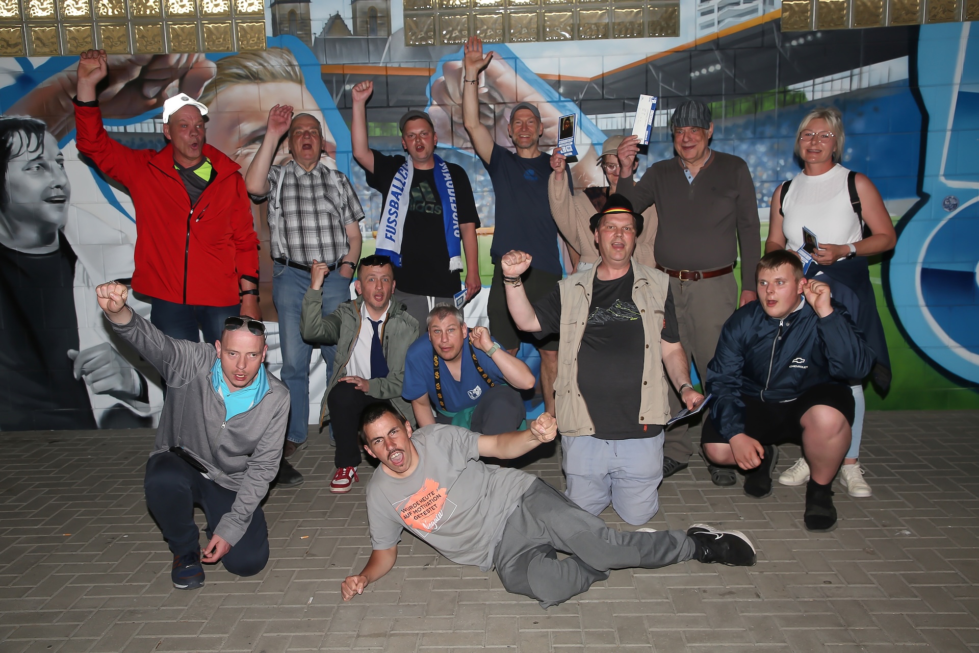 Humanas-Sitzplatzpatenschaft zum Münster-Spiel