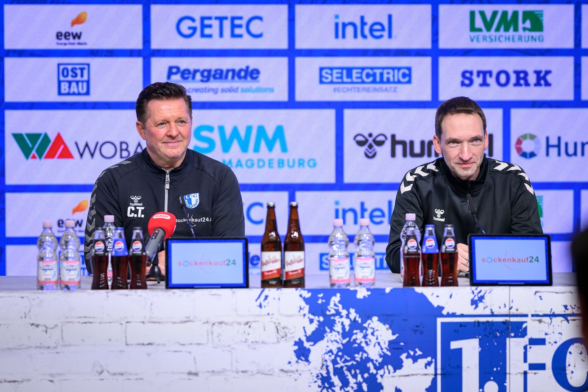 Christian Titz (links) und Manuel Holscher.