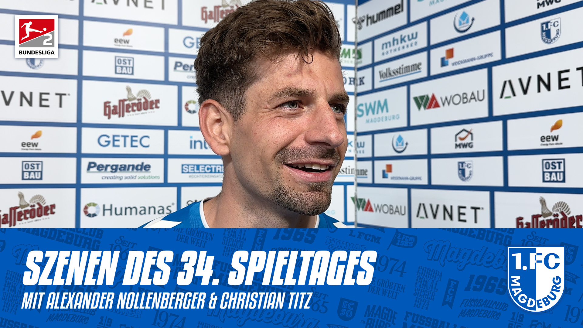 Alexander Nollenberger am Mikrofon von FCM-tv