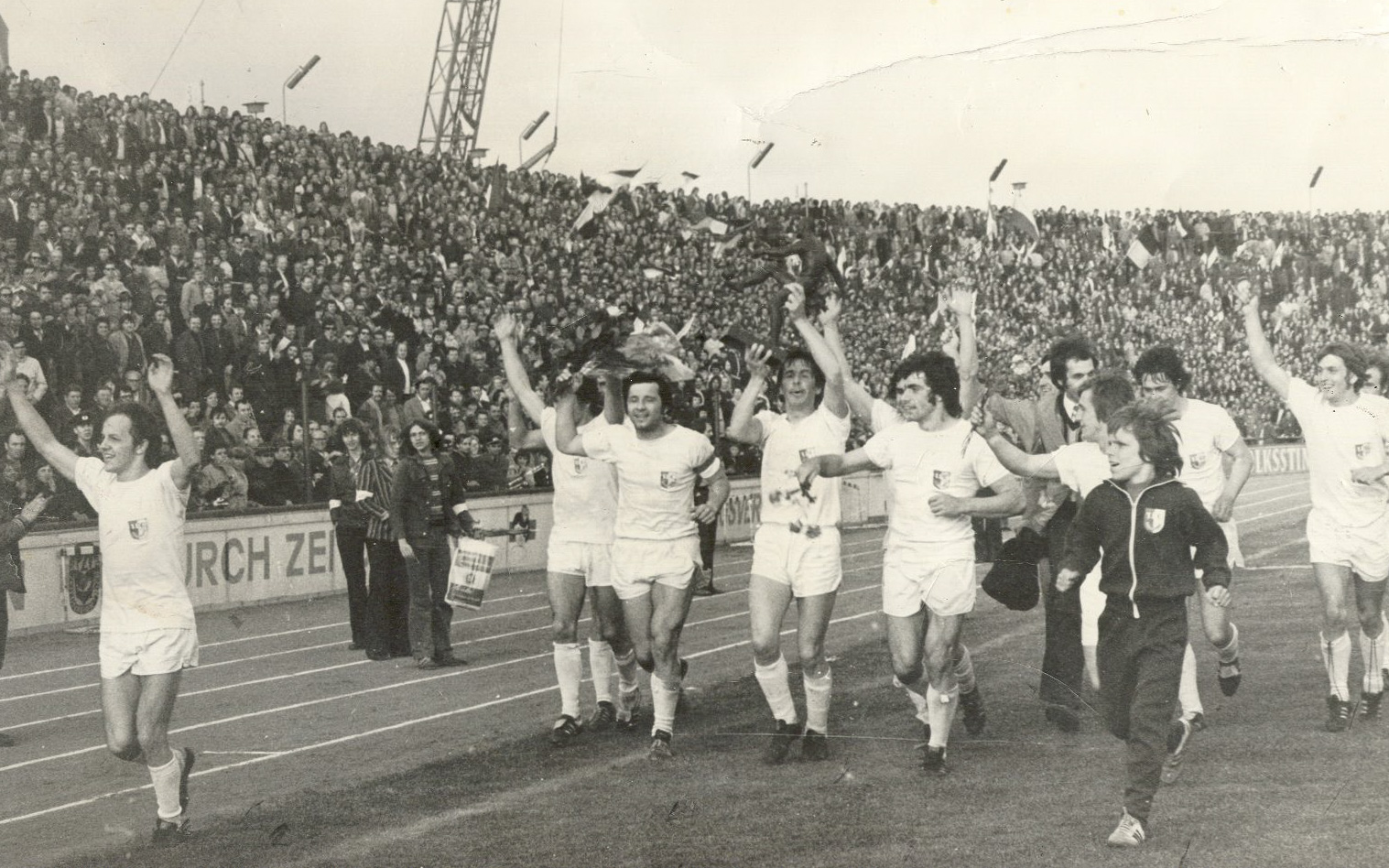 Im Mai 1975 feierte der FCM die dritte DDR-Meisterschaft