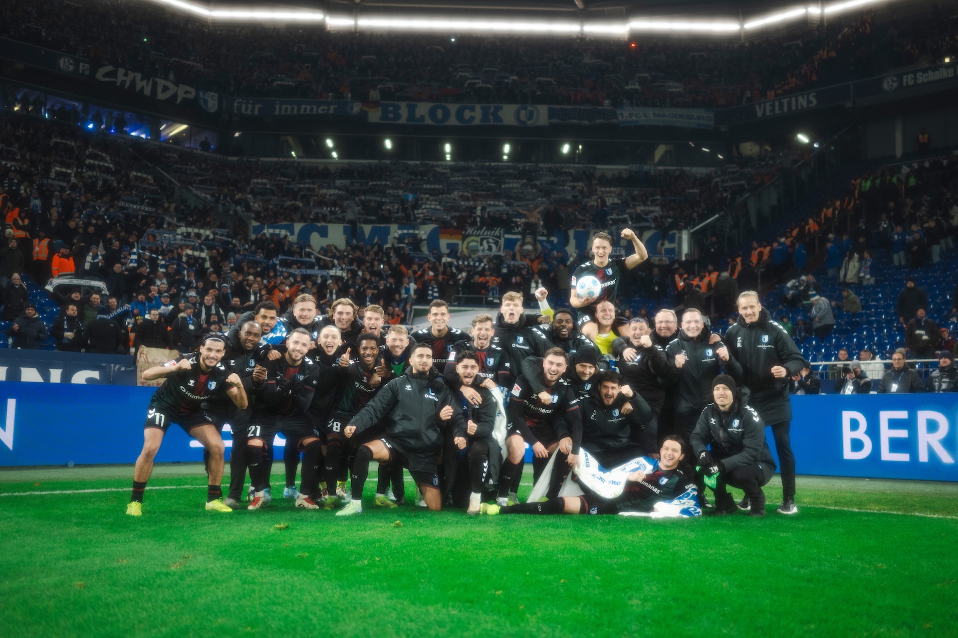 Beim FC Schalke 04 konnte unser Club mit 5:2 gewinnen.