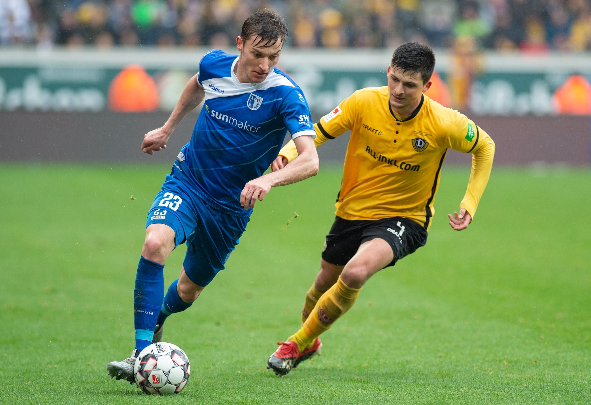 Gegen Dresden hat unser FCM schon einige direkte Duelle bestritten.