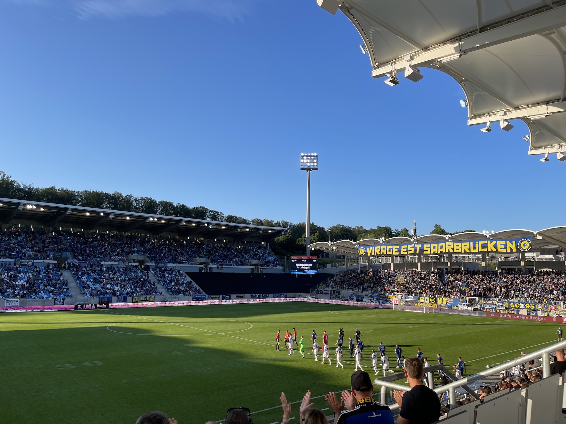 Im Ludwigsparkstadion in Saarbrücken war unser FCM zuletzt 2021 zu Gast.