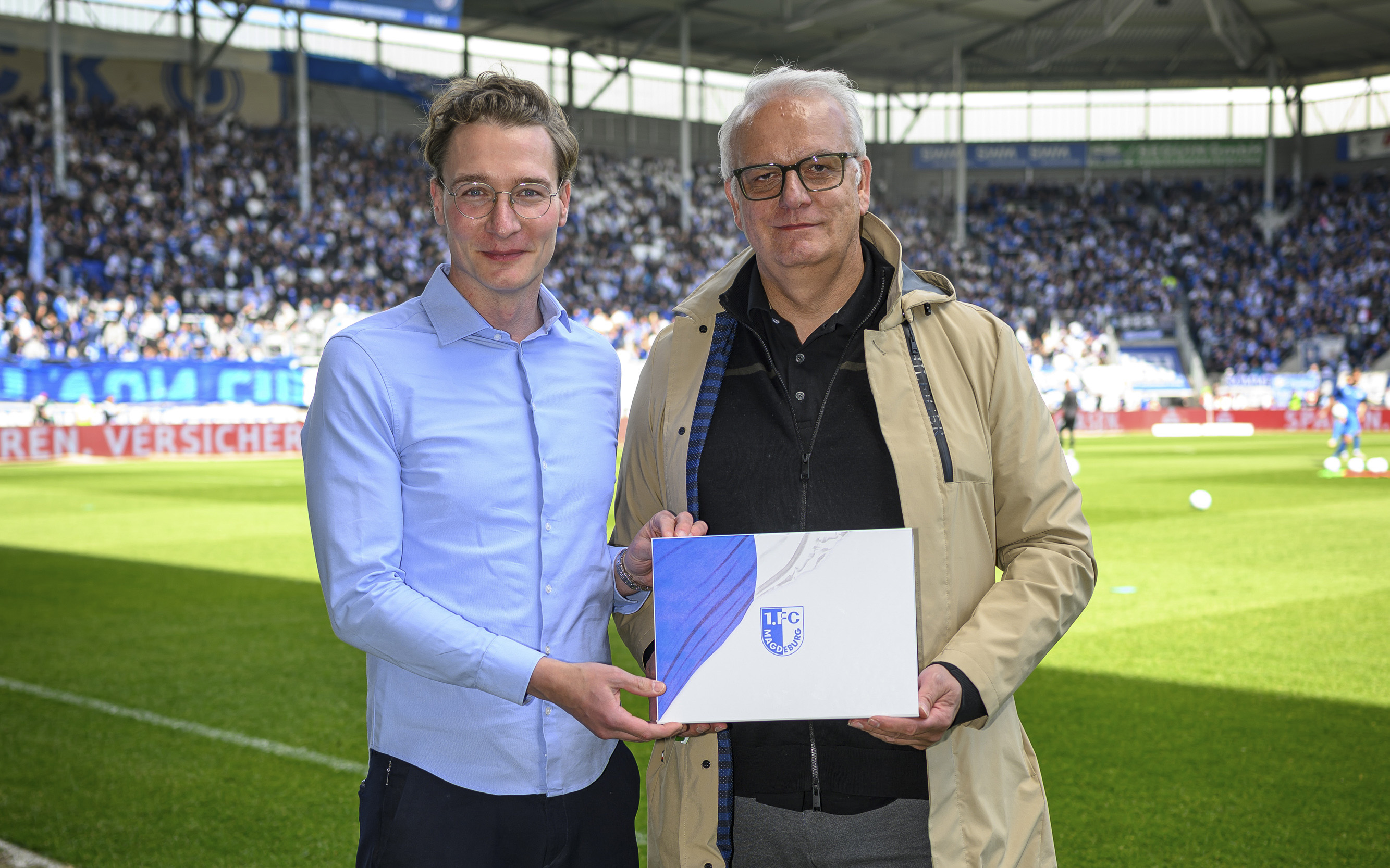 Der FCM und SELECTRIC verlängern die Partnerschaft.