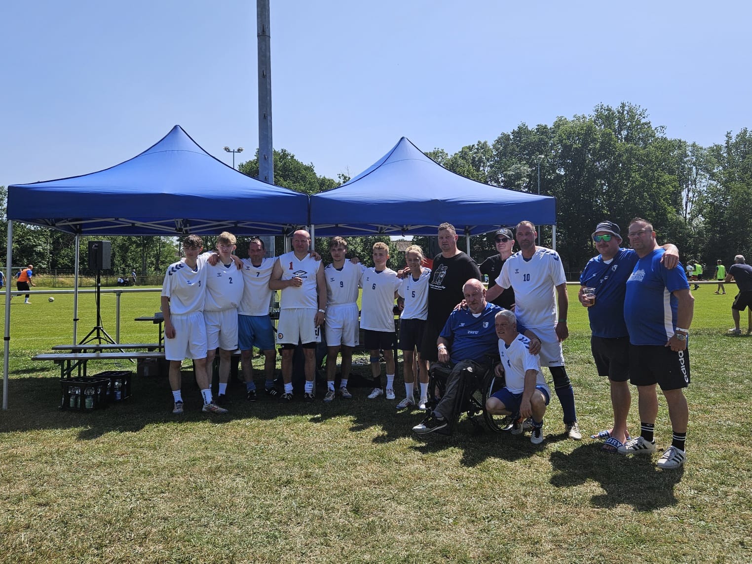 Das Team Fanbetreuung