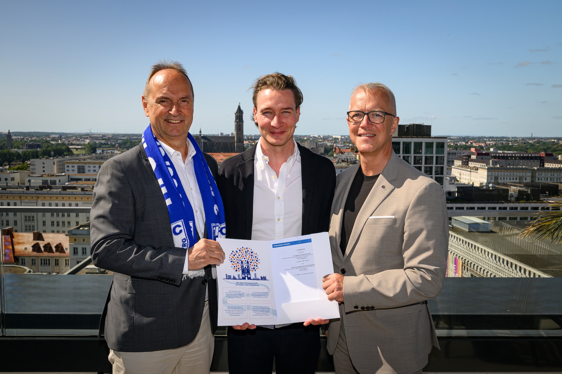 Von links: Thomas Fischbeck, Martin Geisthardt und Helge Henning