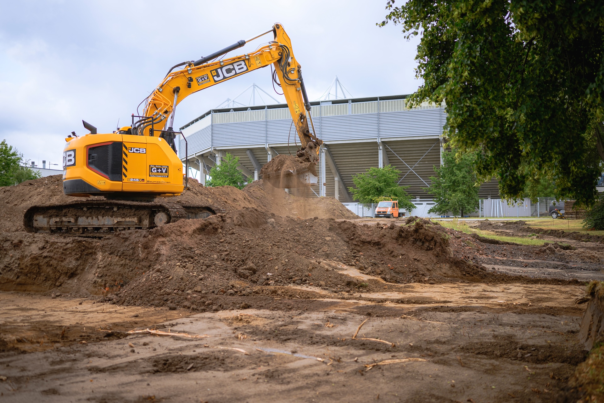 Baustart für das neue Funktionsgebäude