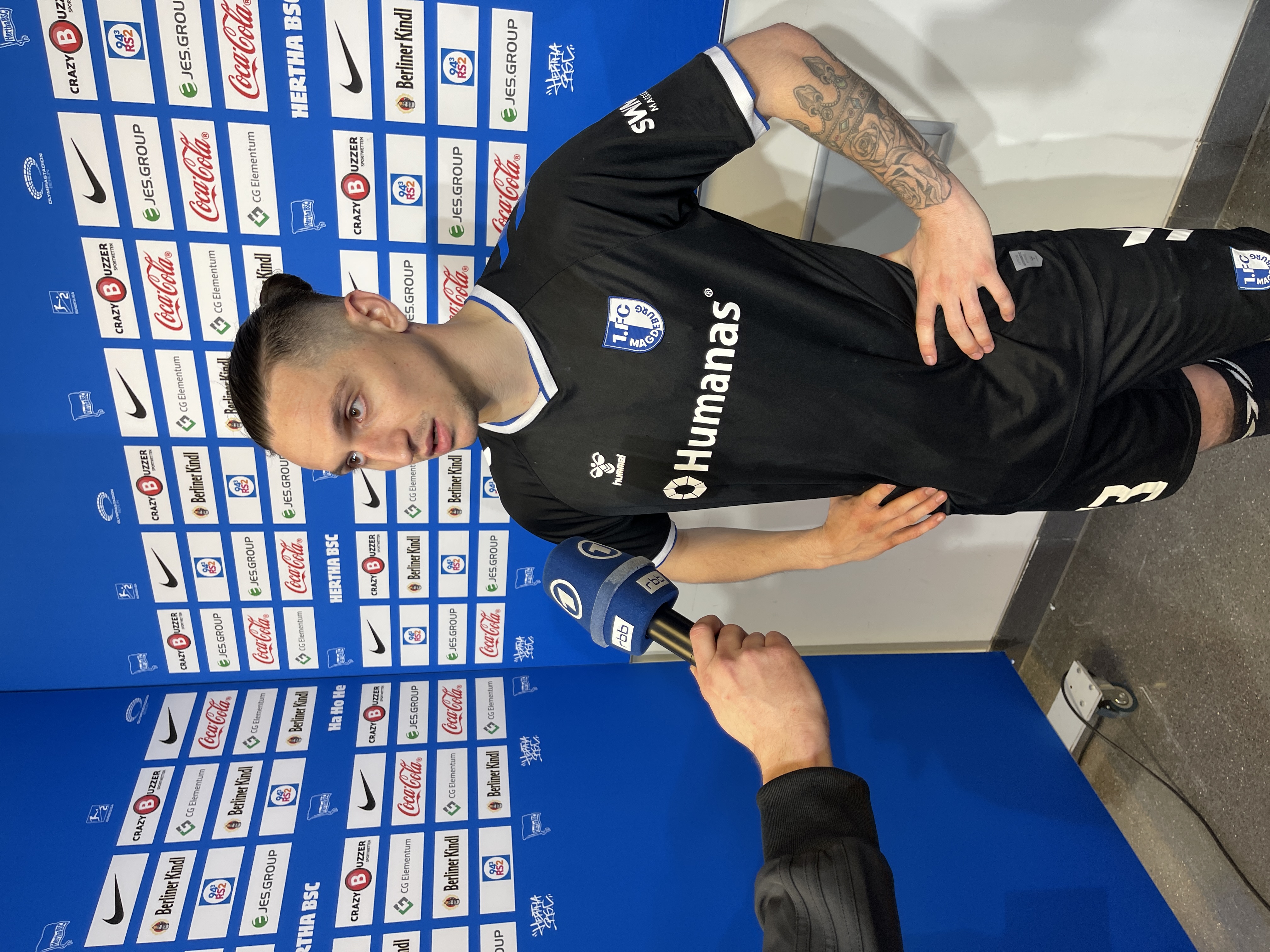 FCM-Offensivspieler Baris Atik war nach dem Spiel extrem enttäuscht. 