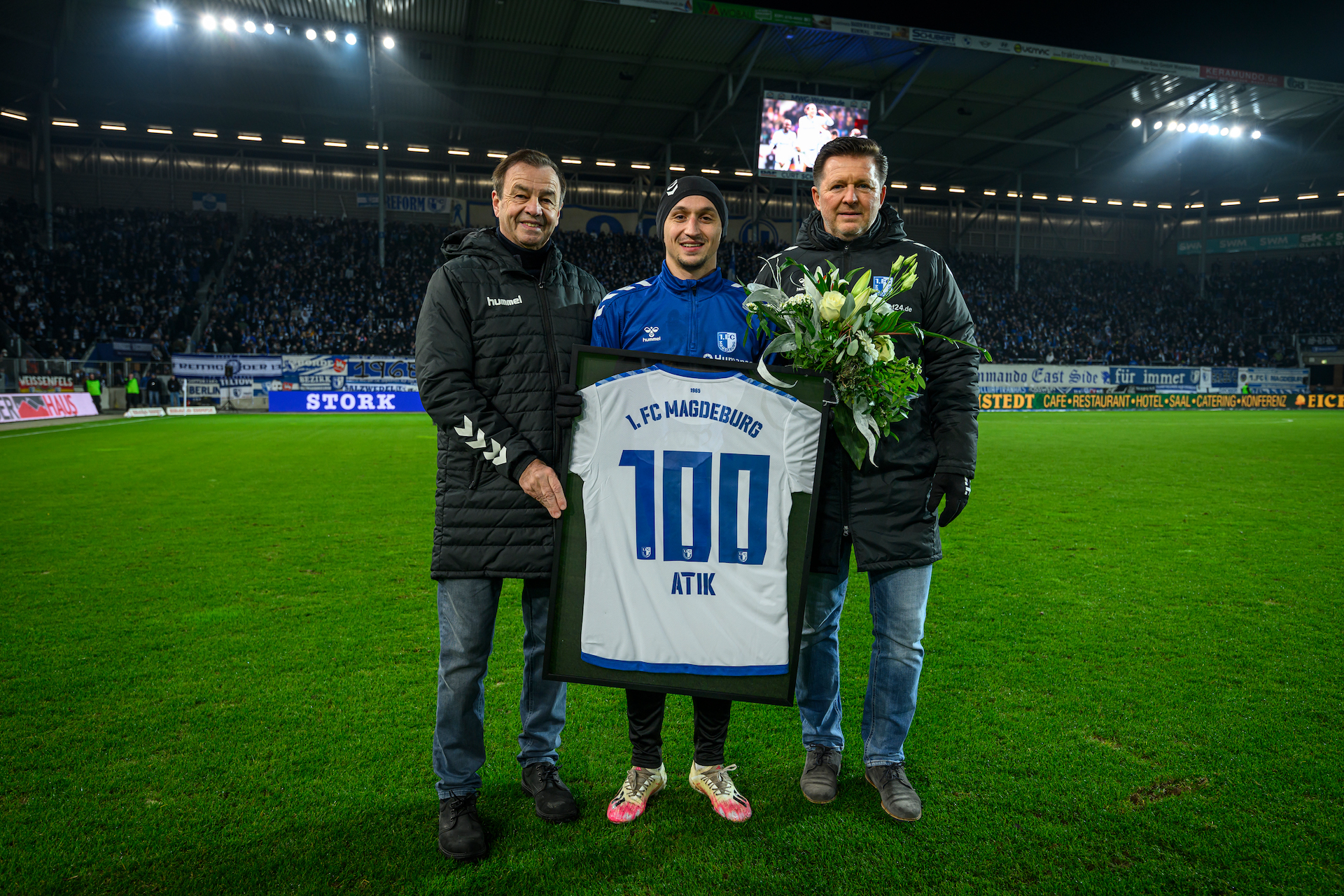 Von Links: Otmar Schork, Baris Atik, Christian Titz