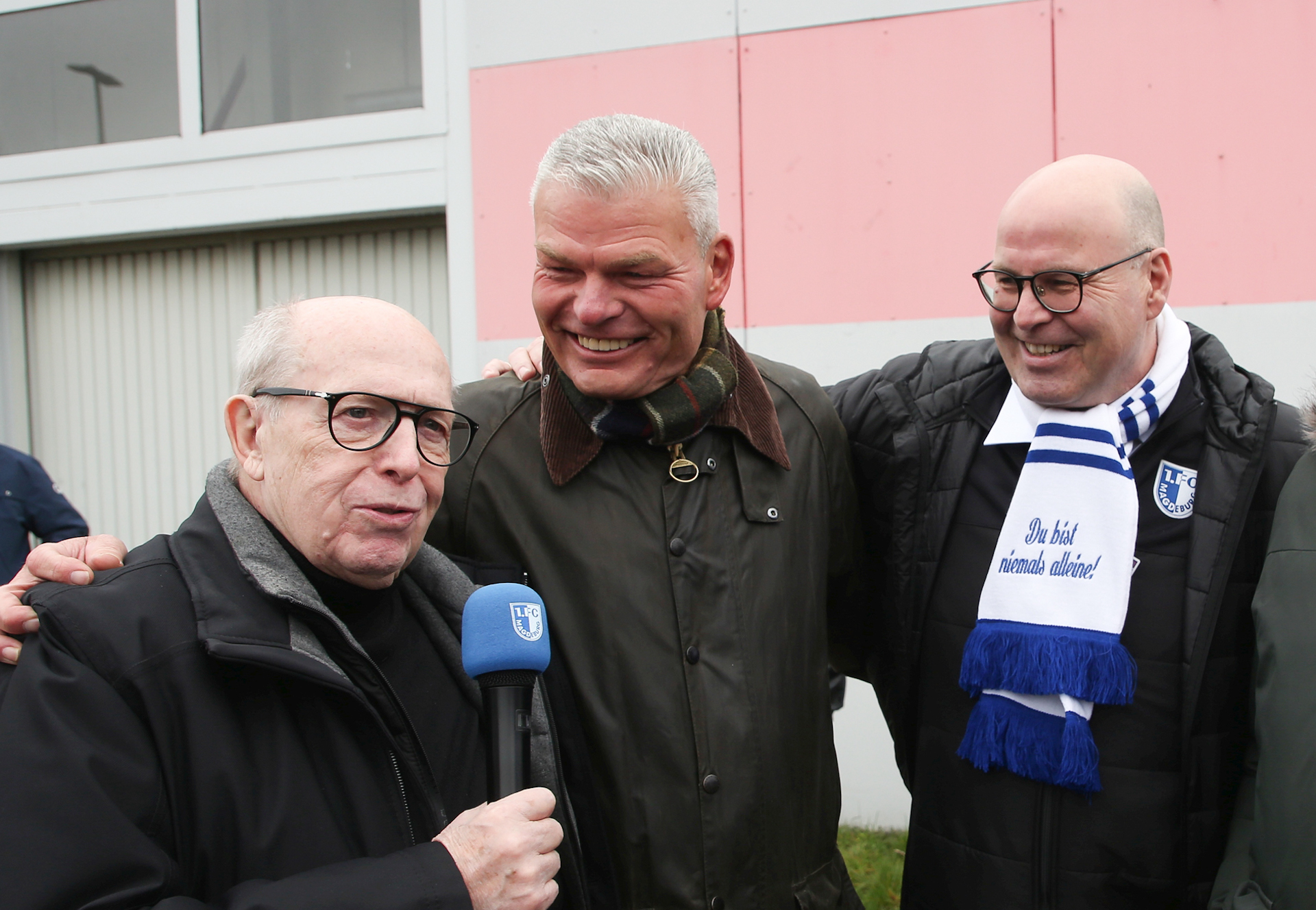 von links: Rainer Calmund, Holger Stahlknecht und Dr. Jörg Biastoch