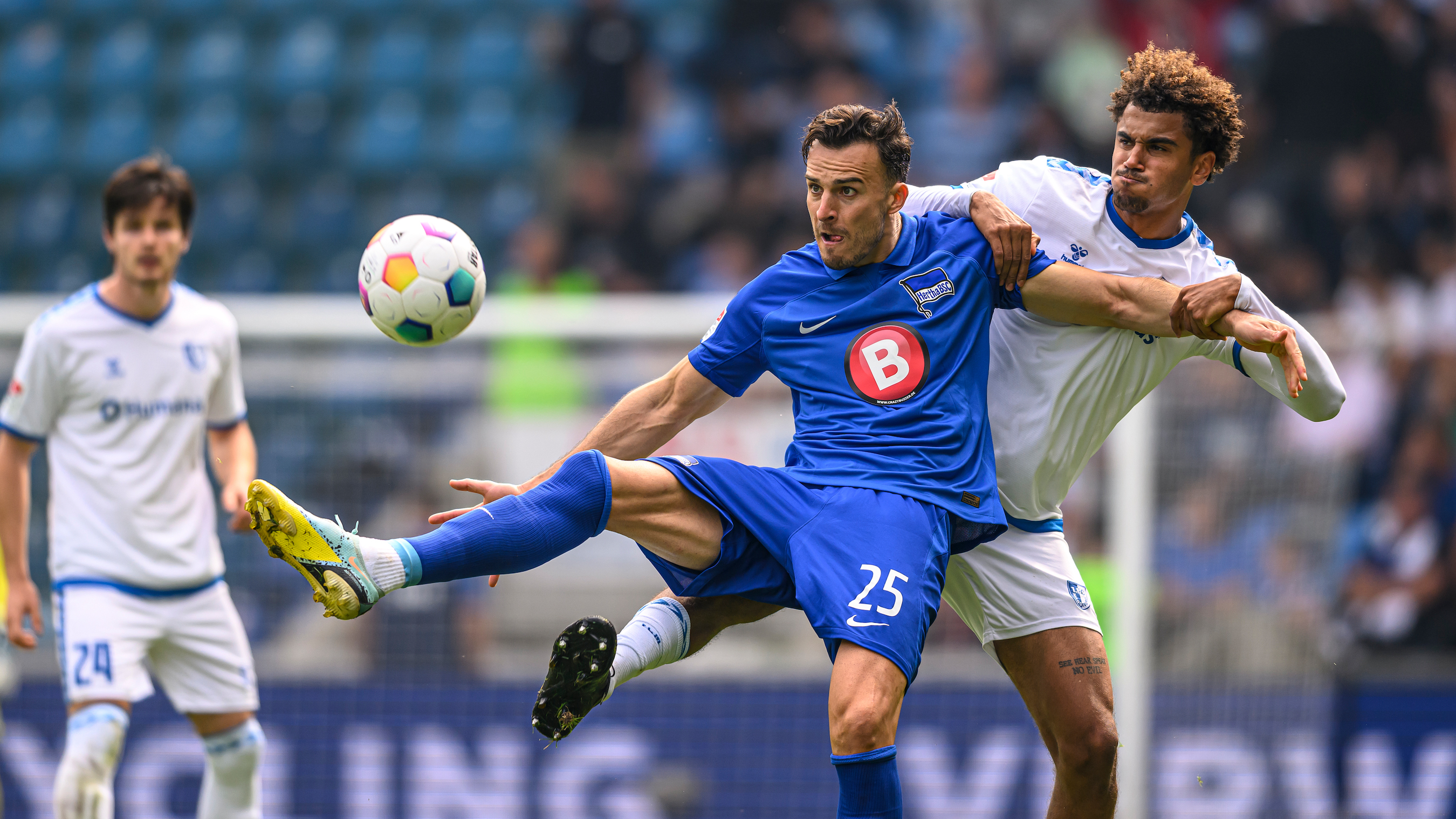 Im Heimspiel gegen Hertha BSC fielen insgesamt zehn Tore - am Ende behielt der FCM mit 6:4 die Oberhand.