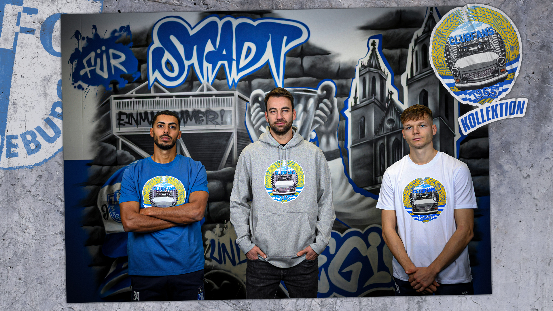 Tarek Chahed, Christian Beck und Philipp Hercher