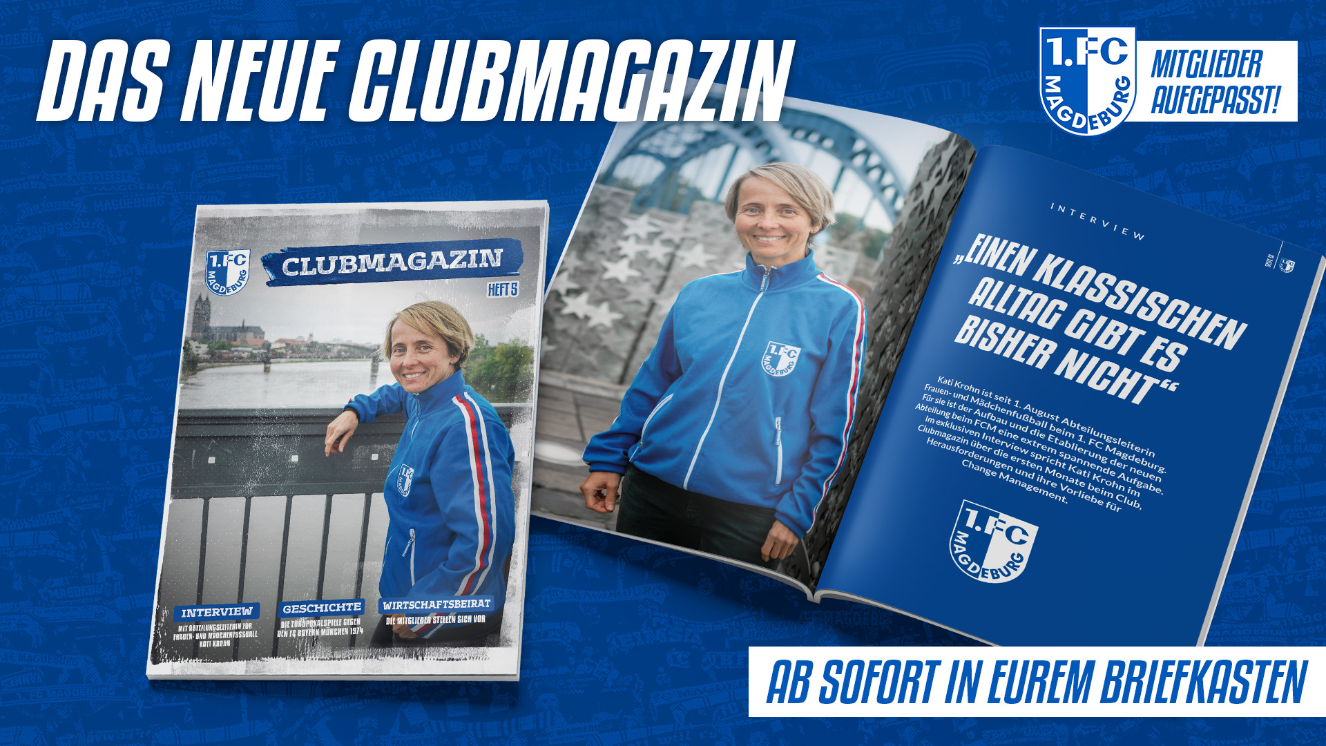 Das neue Clubmagazin des 1. FC Magdeburg