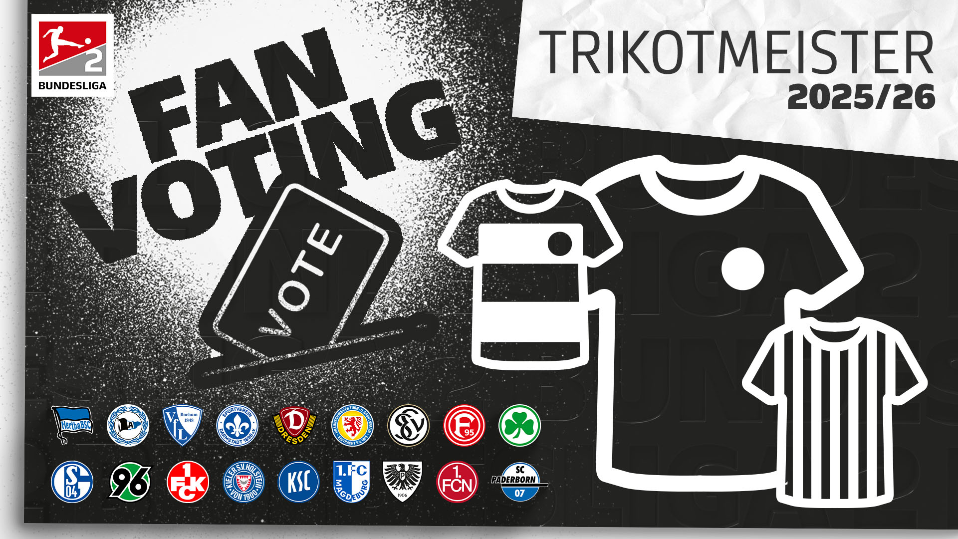 Trikot-Voting der Saison 2025/26