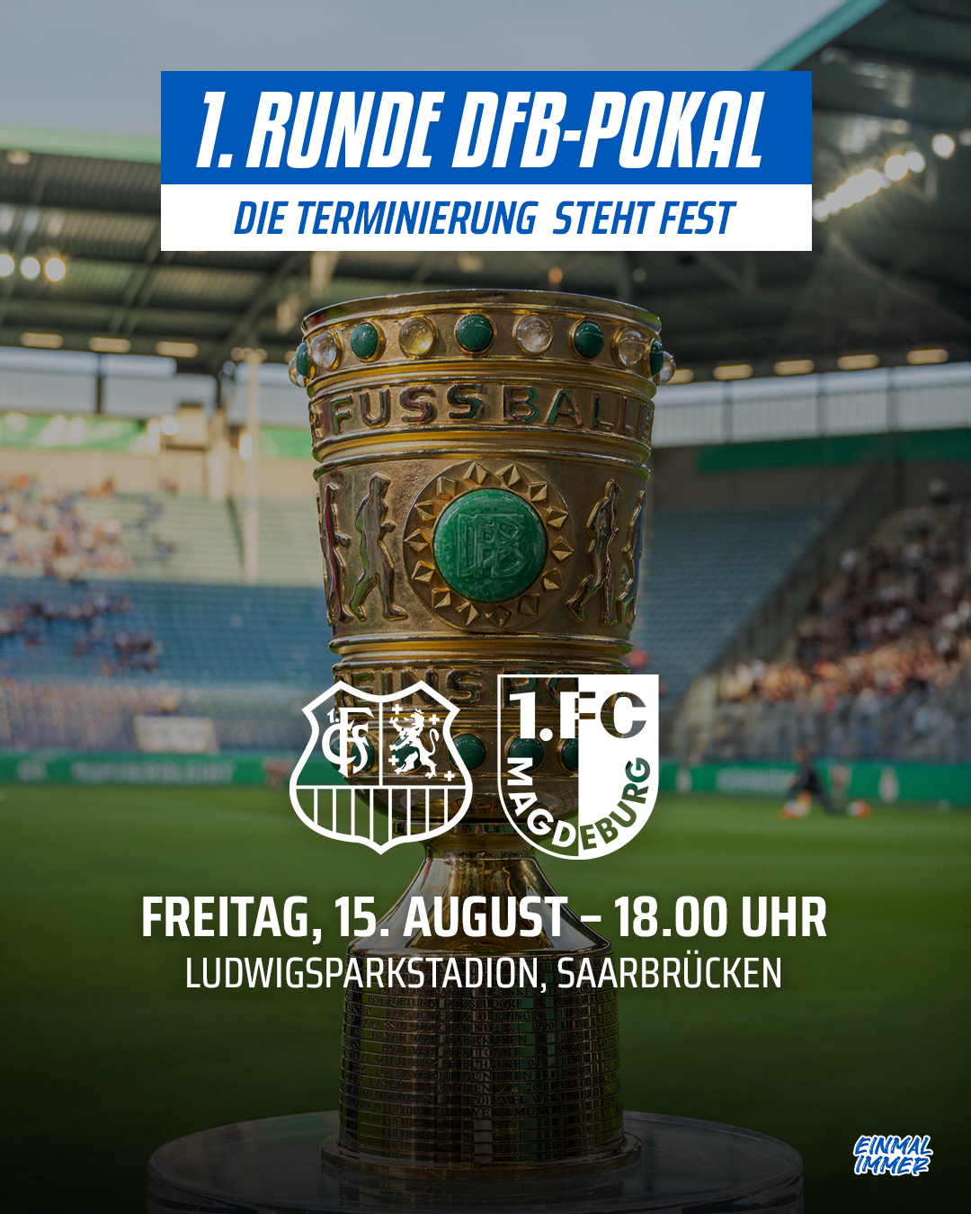 Der genaue Termin steht fest.