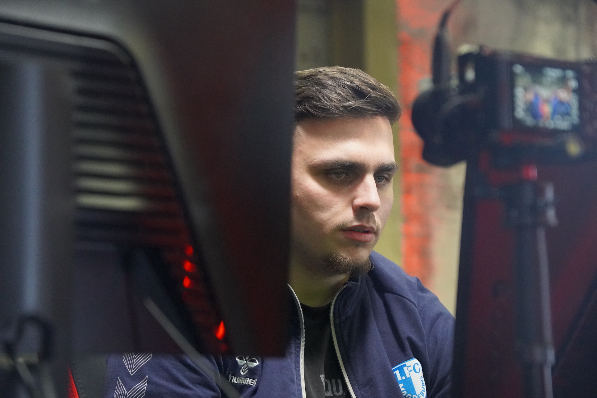 Ali während des Spiels