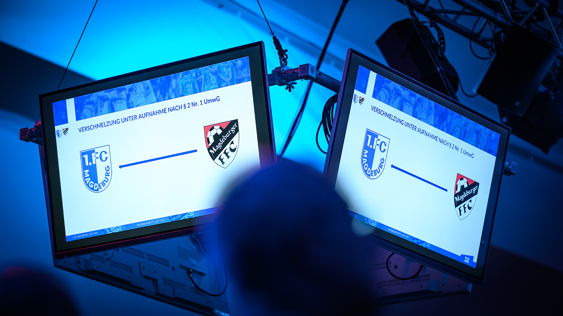 Bei der Veranstaltung informierten die Präsidien beider Vereine über eine mögliche Verschmelzung.