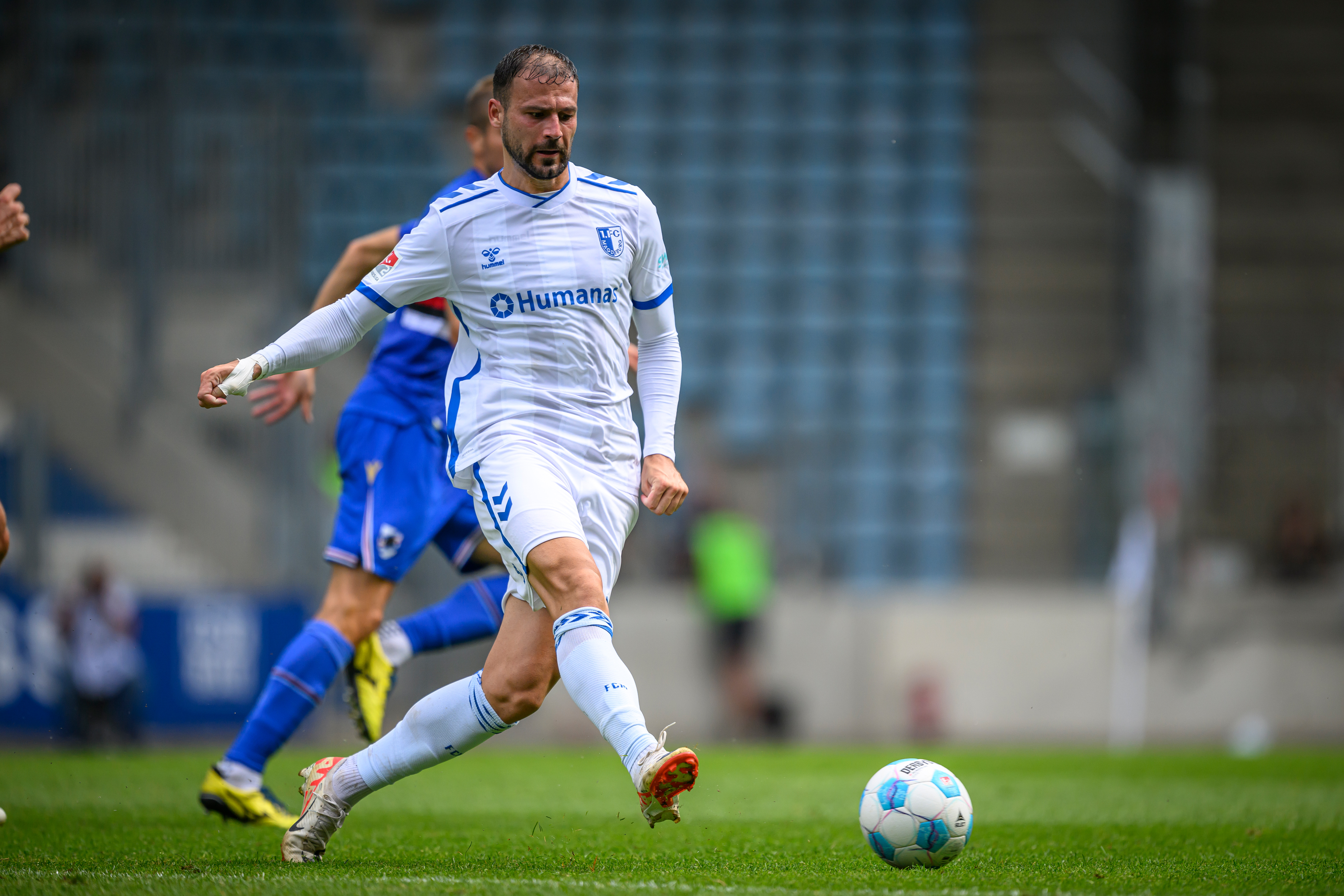 FCM-Neuzugang Aleksa Marusic erzielte in seinem ersten Spiel gleich einen Treffer. 