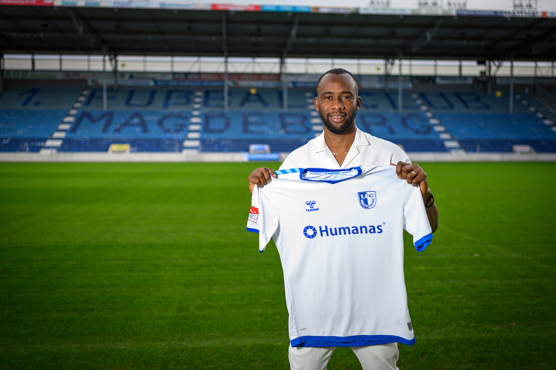 Silas Gnaka bestritt für den FCM bisher 48 Zweitligaspiele.