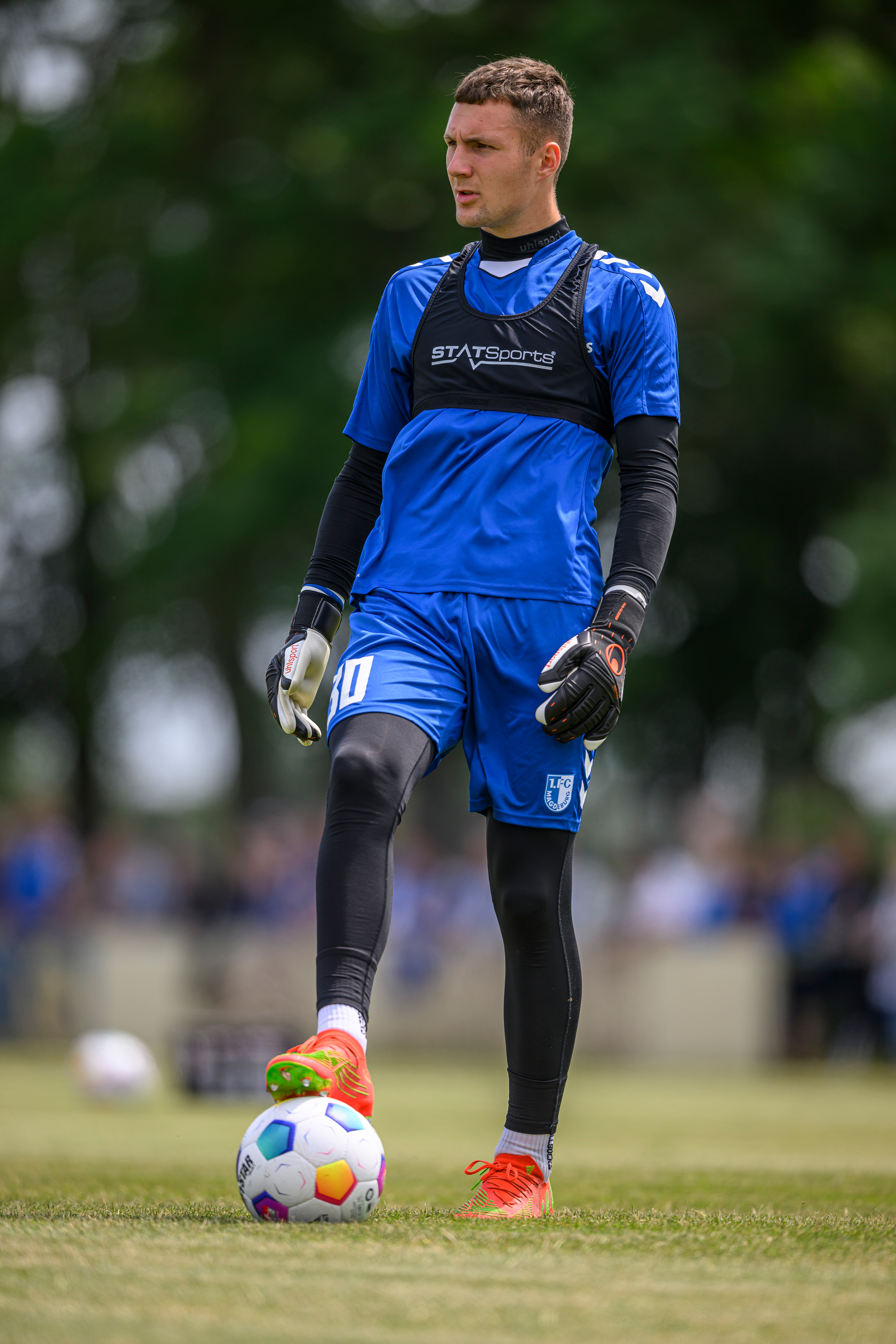 Auch Felix Güldner führ mit dem FCM ins Trainingslager nach Österreich.