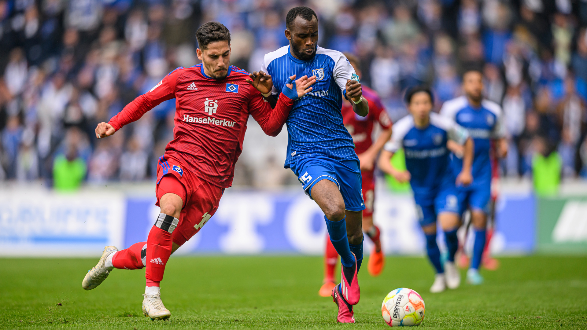 Silas Gnaka gegen Hamburg