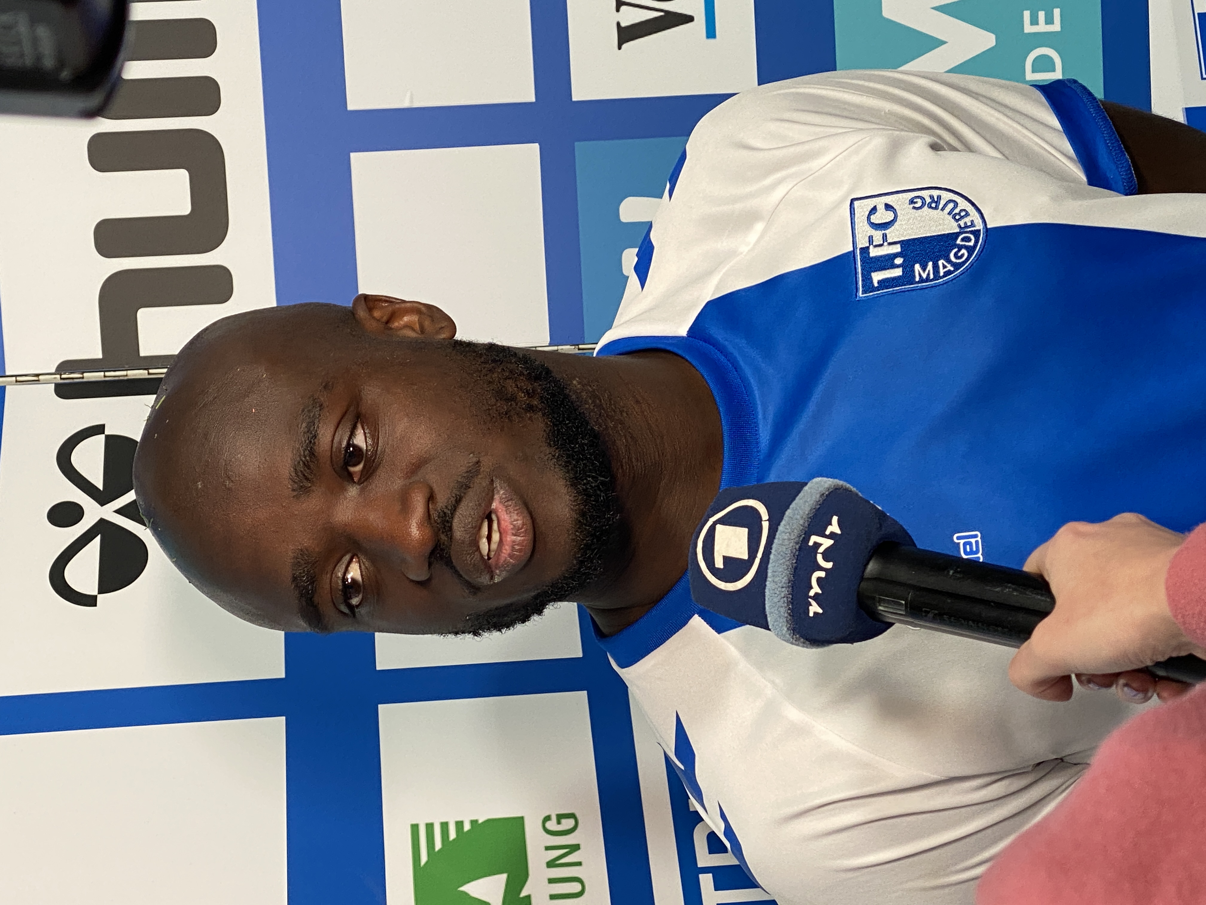 FCM-Kapitän Amara Condé war nach dem Spiel extrem enttäuscht. 