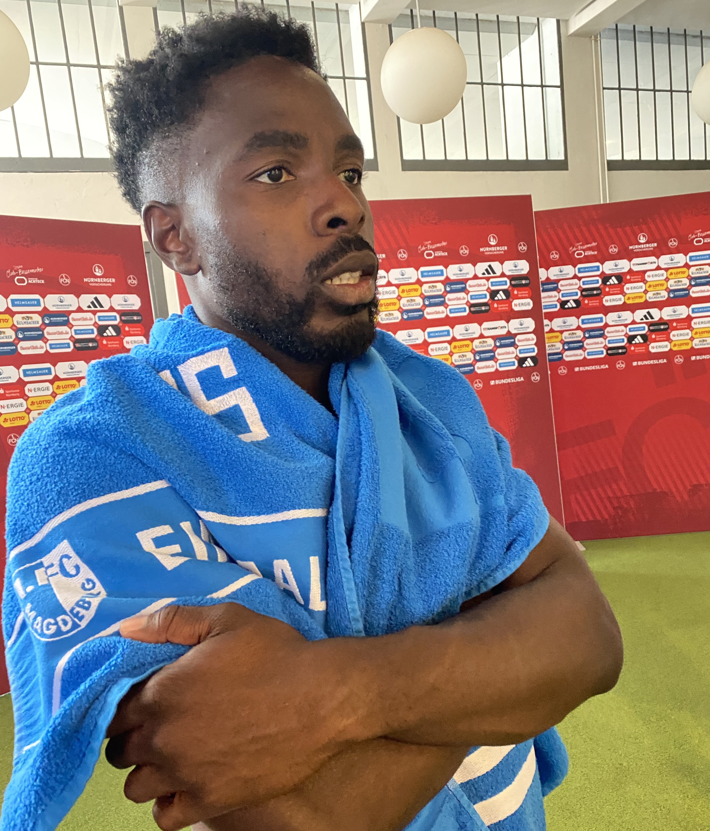 Daniel Heber ärgerte sich, dass der FCM erneut nicht zu Null gespielt hat. 