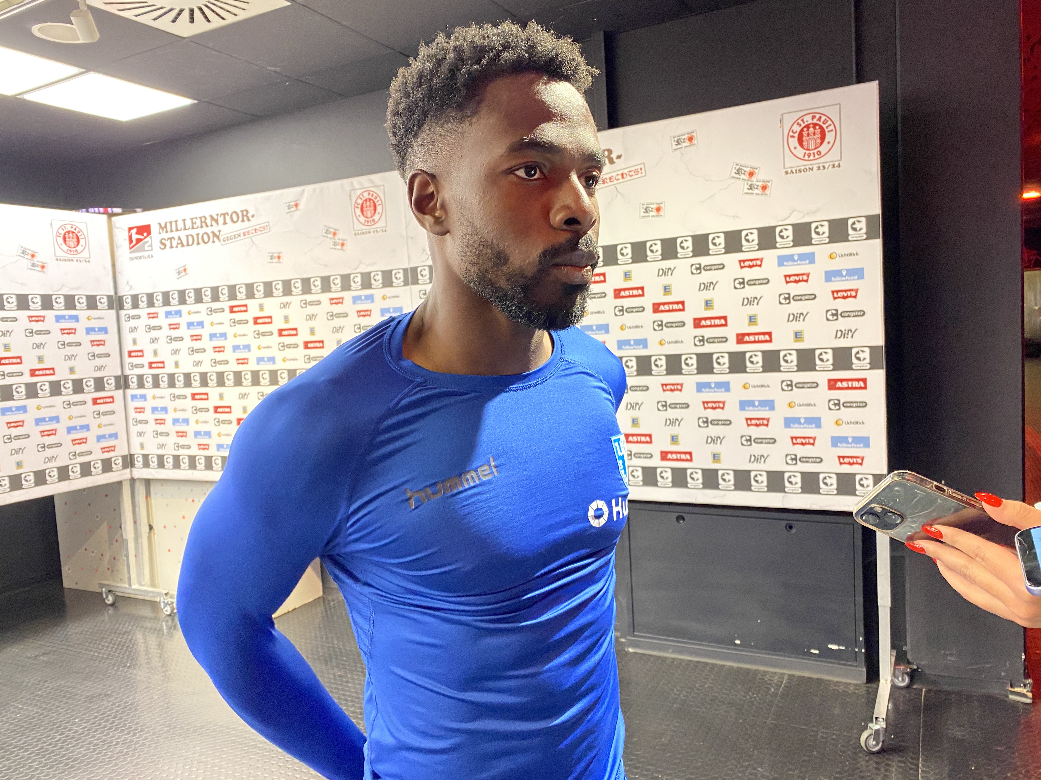 FCM-Abwehrspieler Daniel Heber hob die gute Defensivleistung des Clubs hervor. 