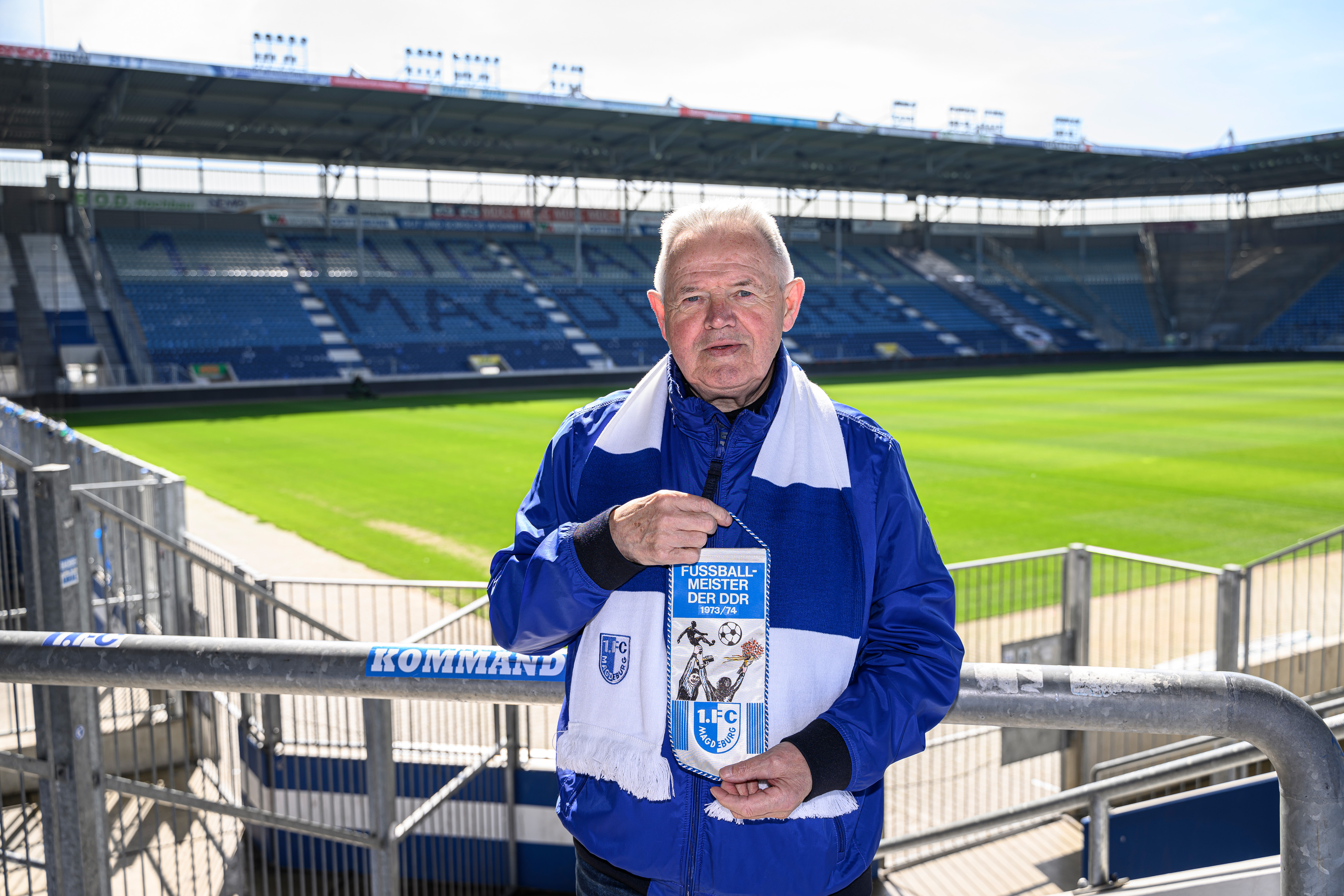 Hans Jürgen Herrmann in der MDDC Arena