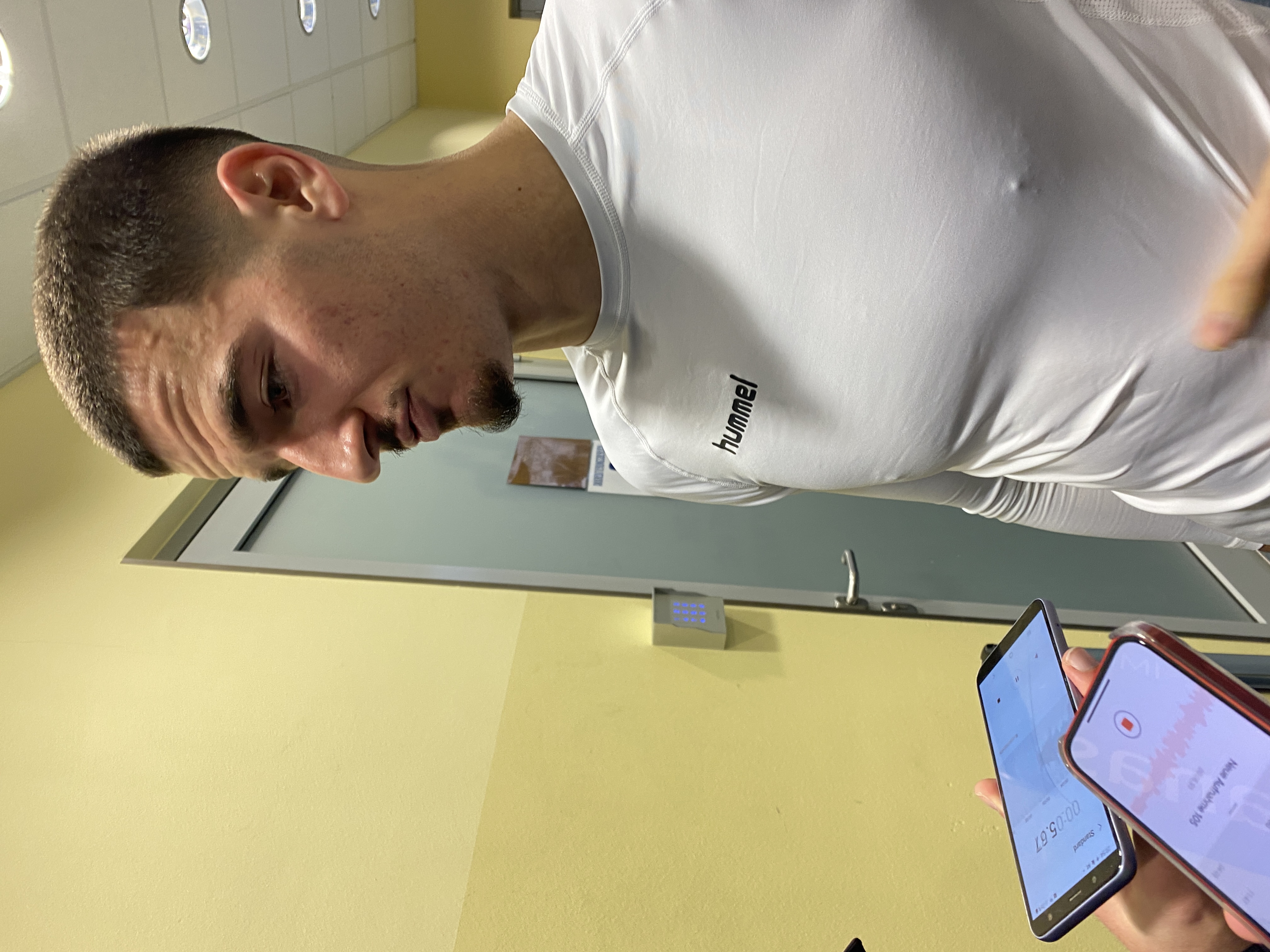 FCM-Abwehrspieler Andi Hoti machte gegen Kiel ein gutes Spiel. 