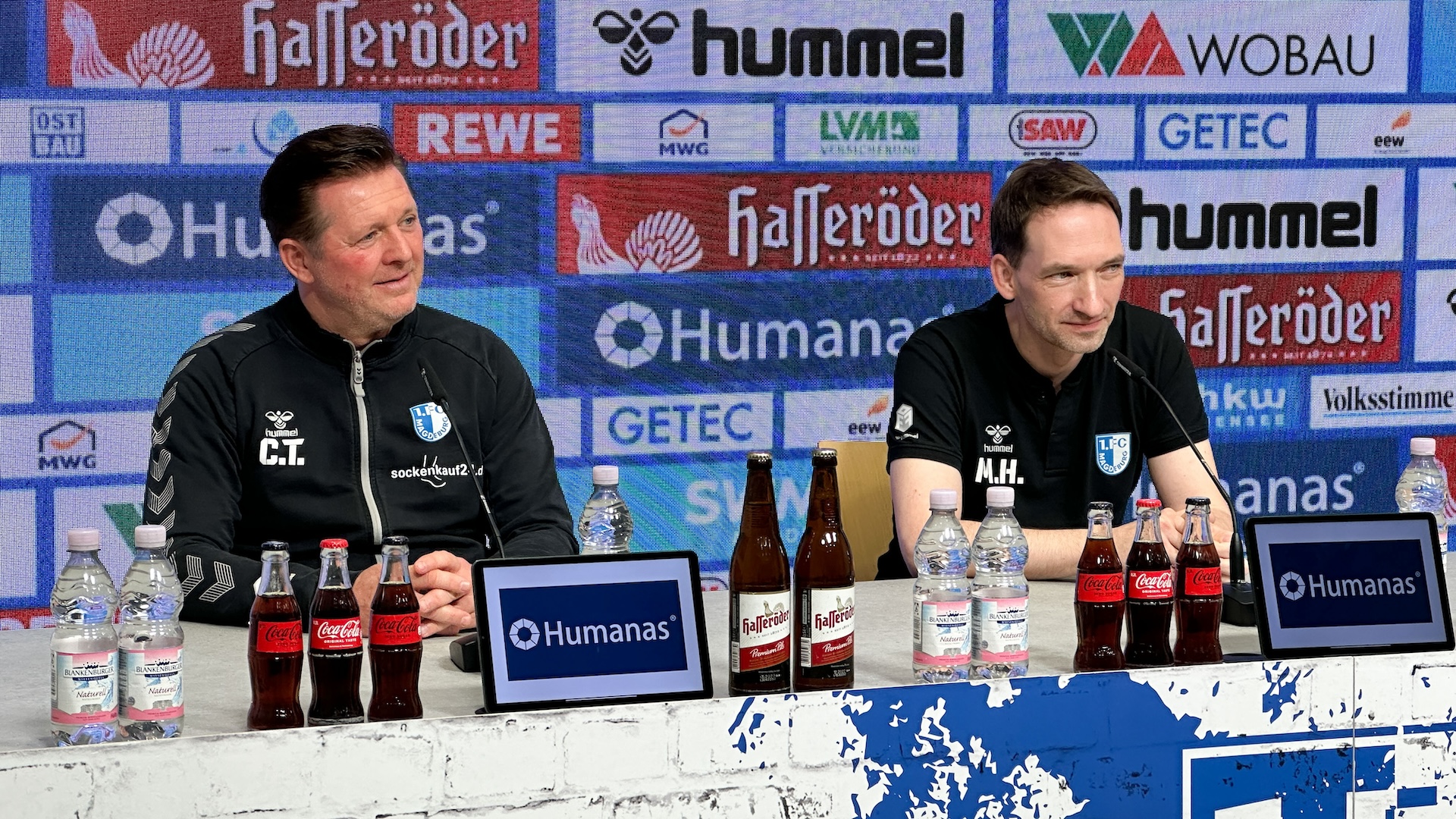 Christian Titz(links) und Manuel Holscher(rechts)