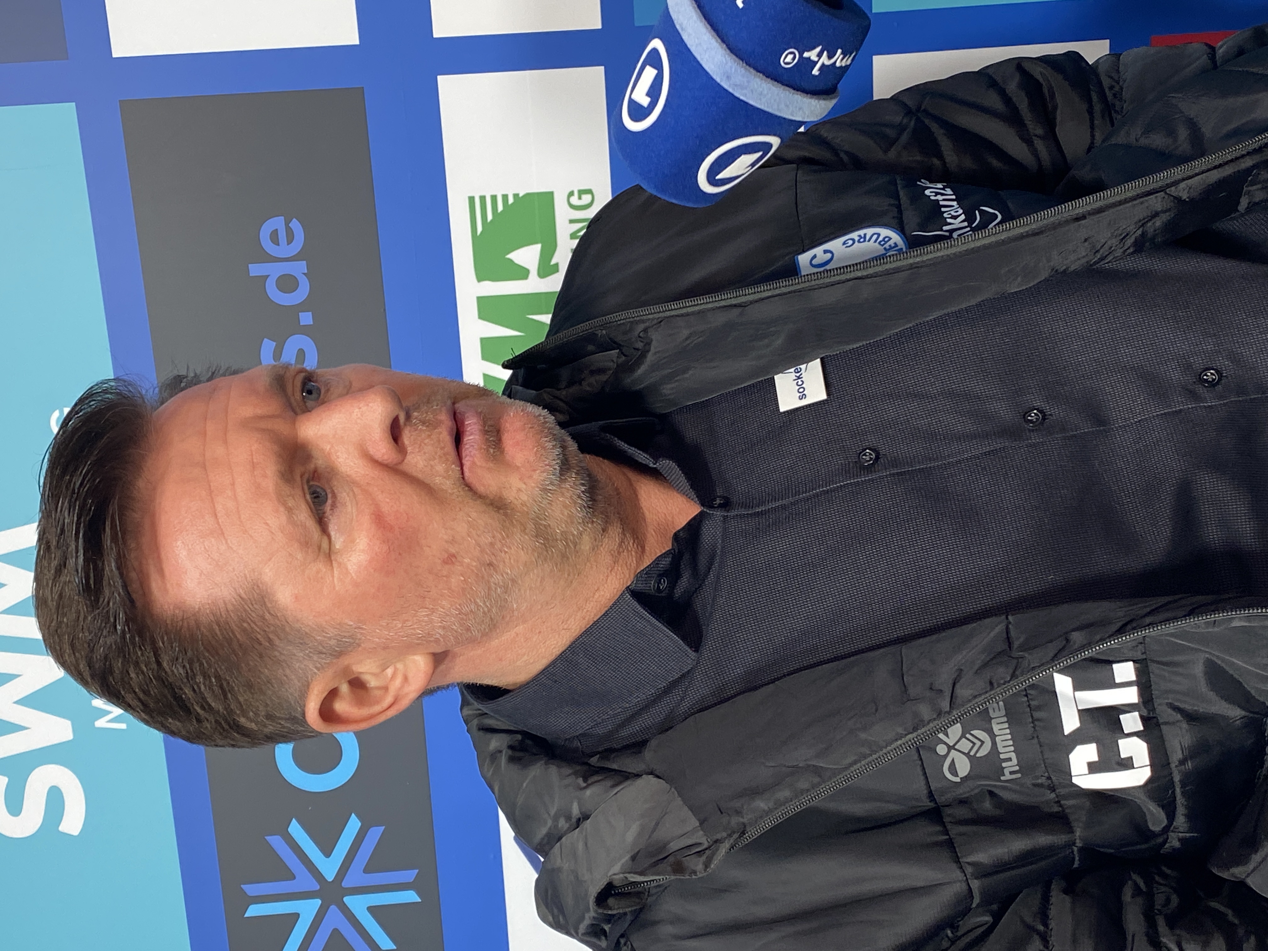 FCM-Trainer Christian Titz sah seine Mannschaft nach der Pause besser ins Spiel kommen. 