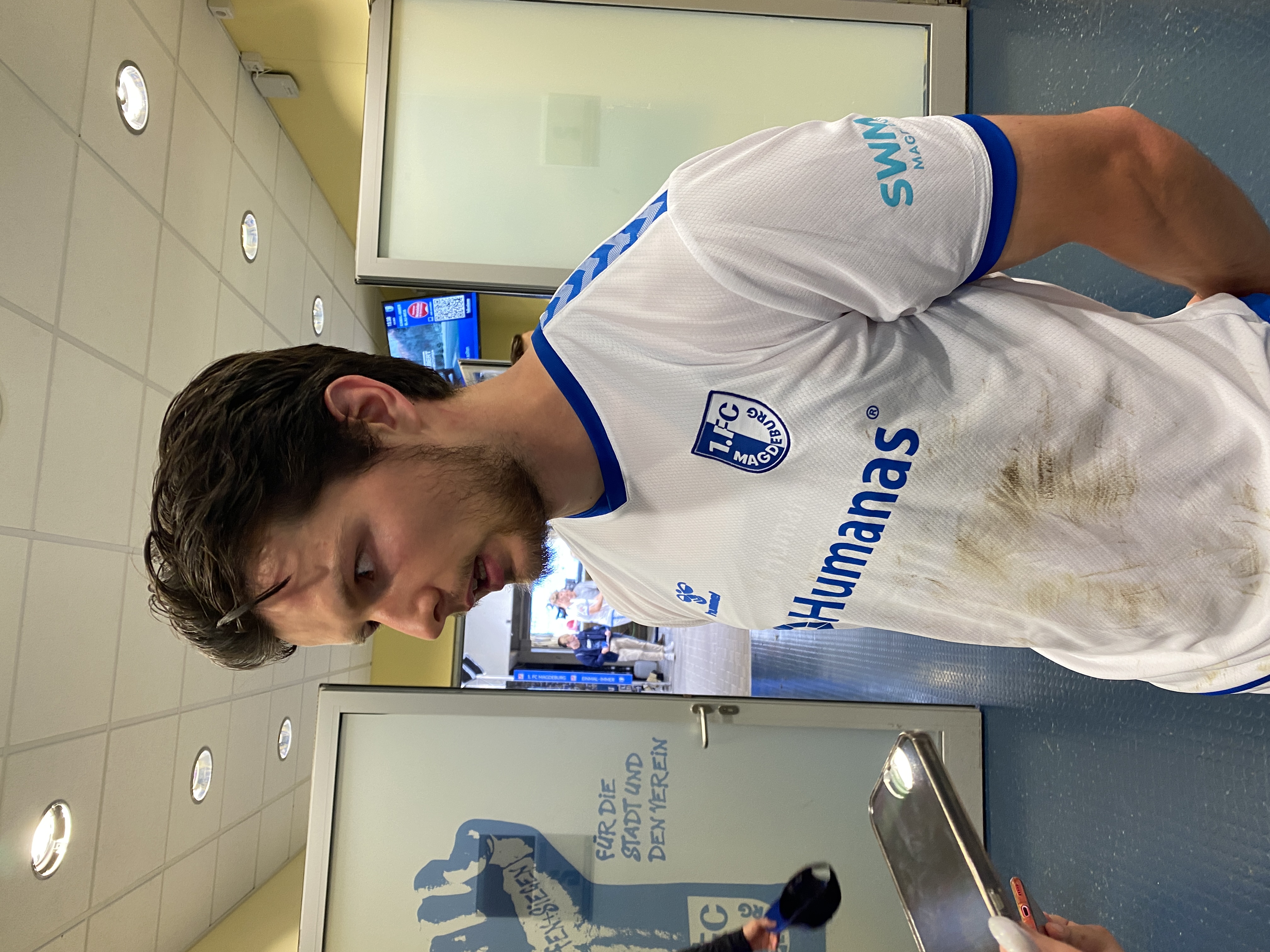 Jean Hugonet zeigte bei seinem FCM-Pflichtspieldebüt eine starke Leistung. 