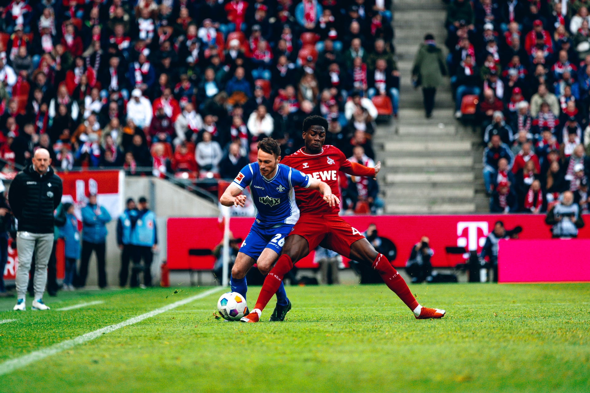 Gegen den 1. FC Köln feierten die Darmstädter einen ihrer drei Saisonsiege.