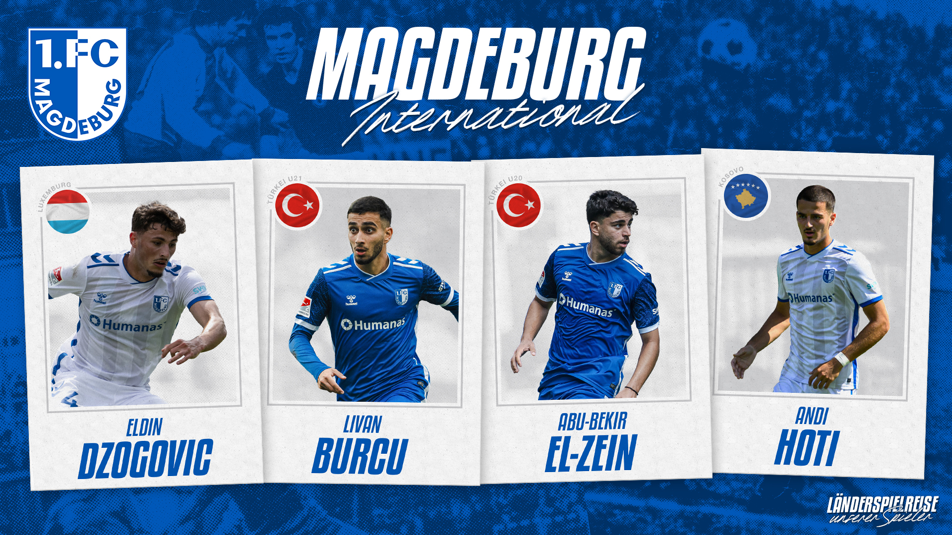 Vier FCM-Spieler für ihre Nationalteams nominiert