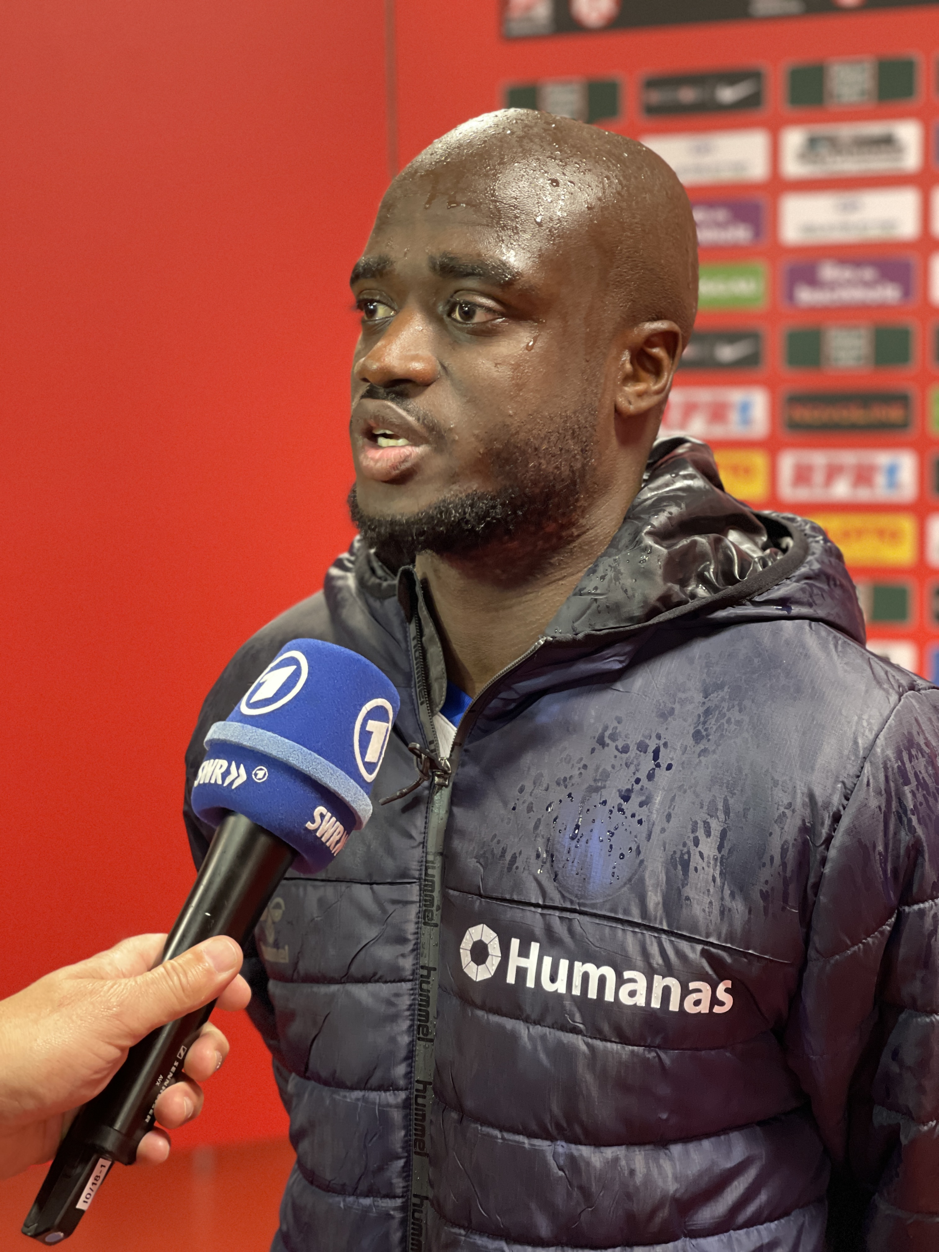 FCM-Kapitän Amara Condé fand deutliche Worte nach dem Spiel. 