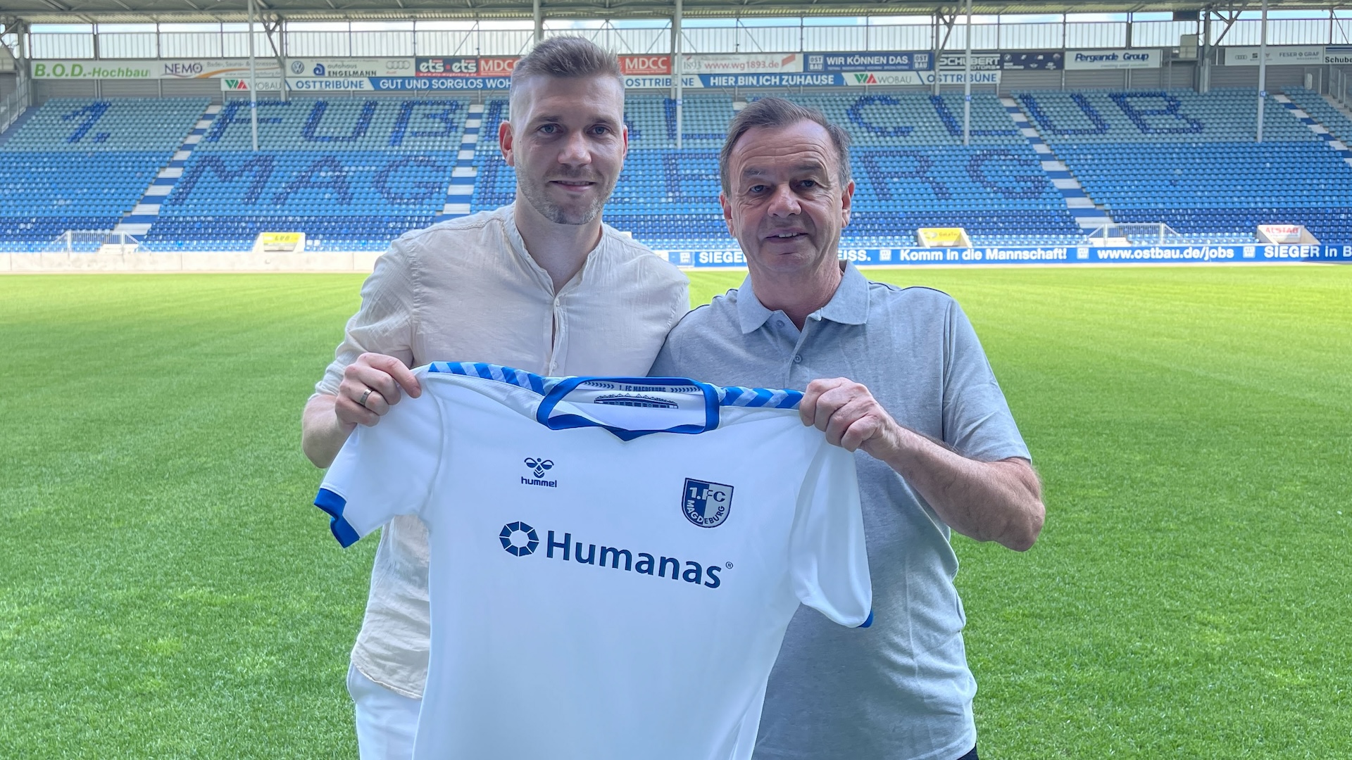 Robert Leipertz(links) und Otmar Schork(rechts)