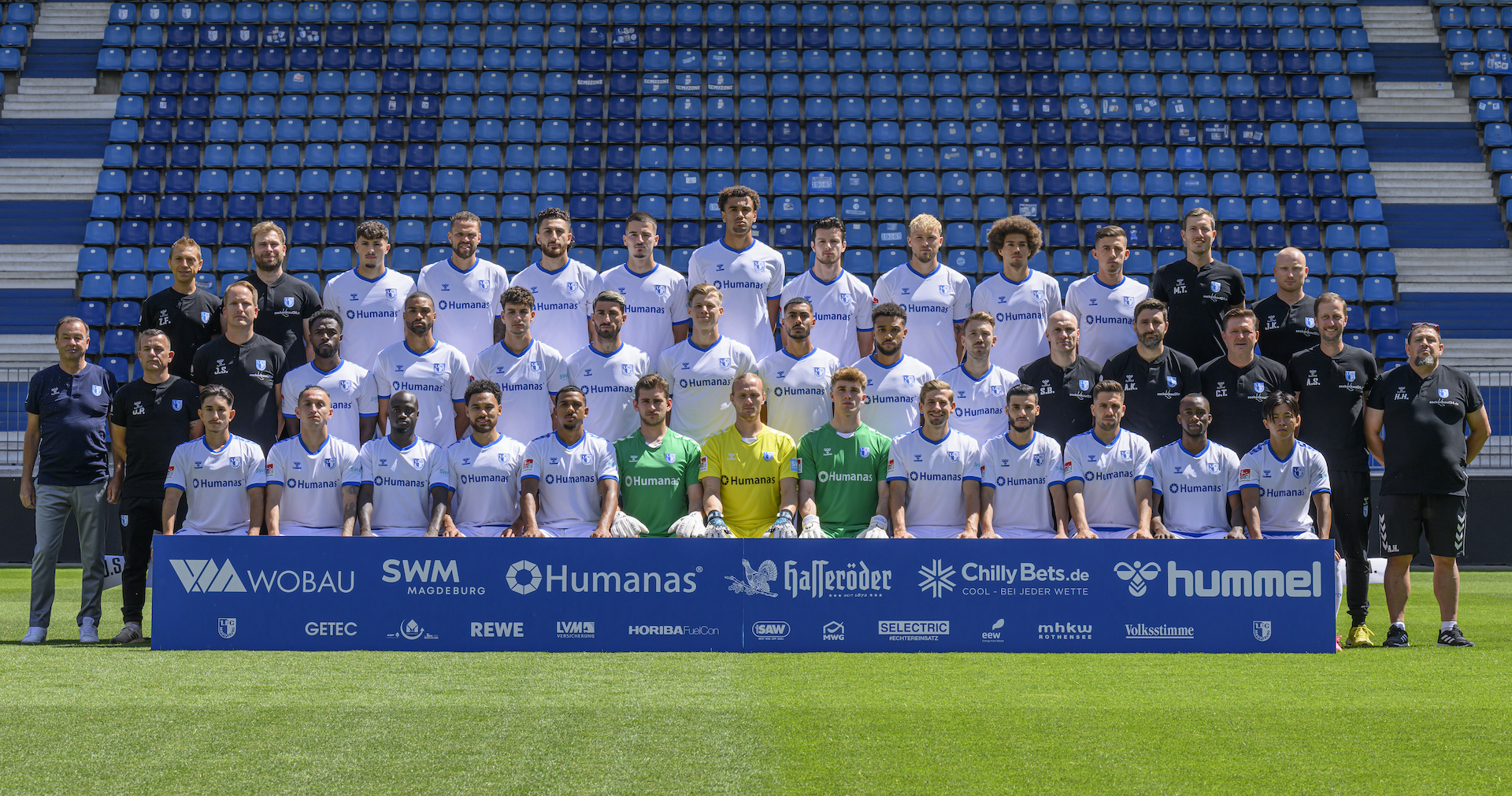 Mannschaftsfoto 1. FCM