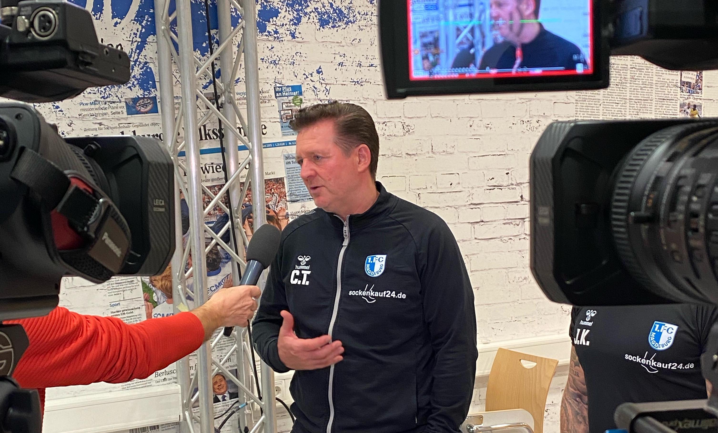 Christian Titz in der neuen "Matchday" -Ausgabe