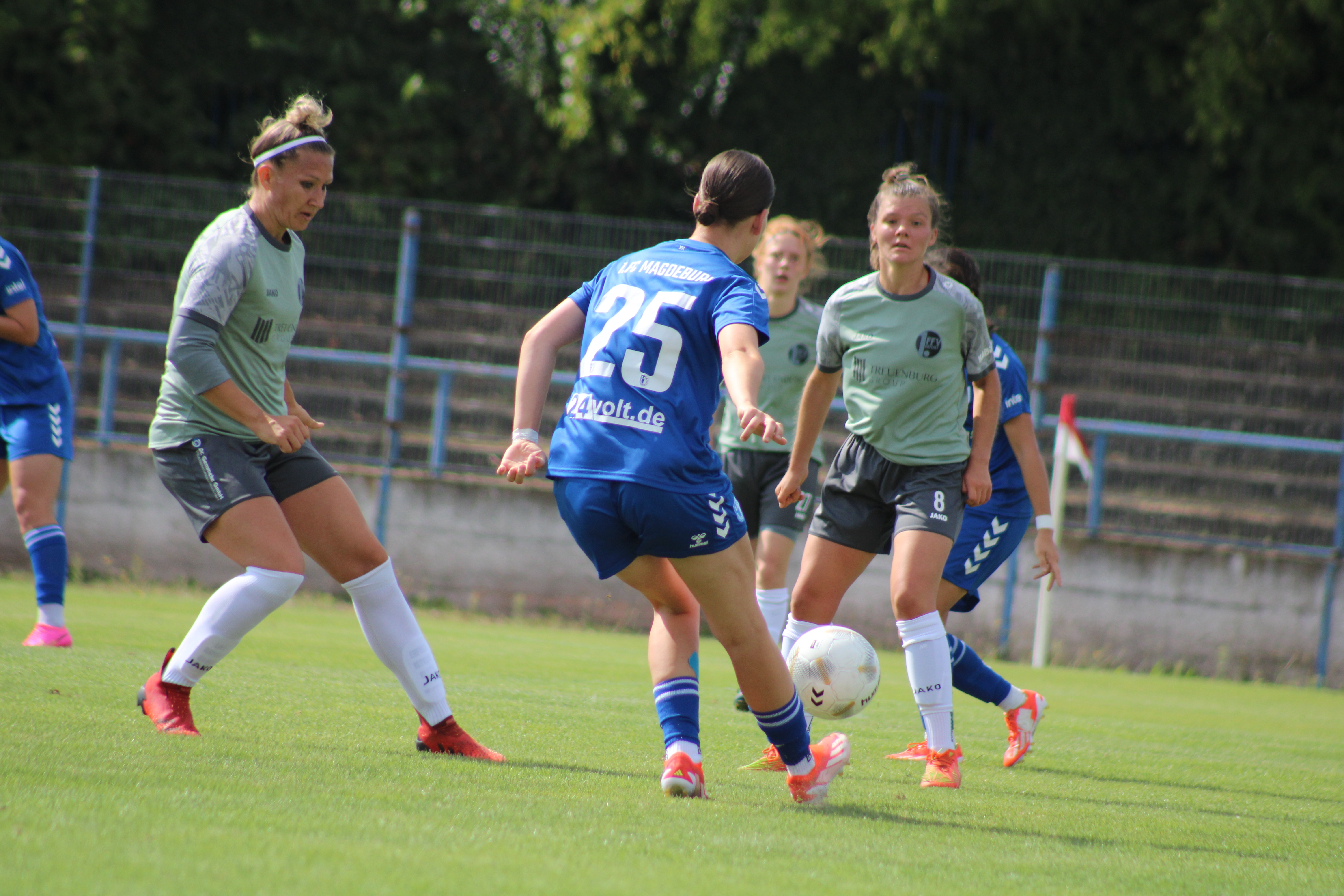 FCM-Frauen gegen den 1. FFV Erfurt