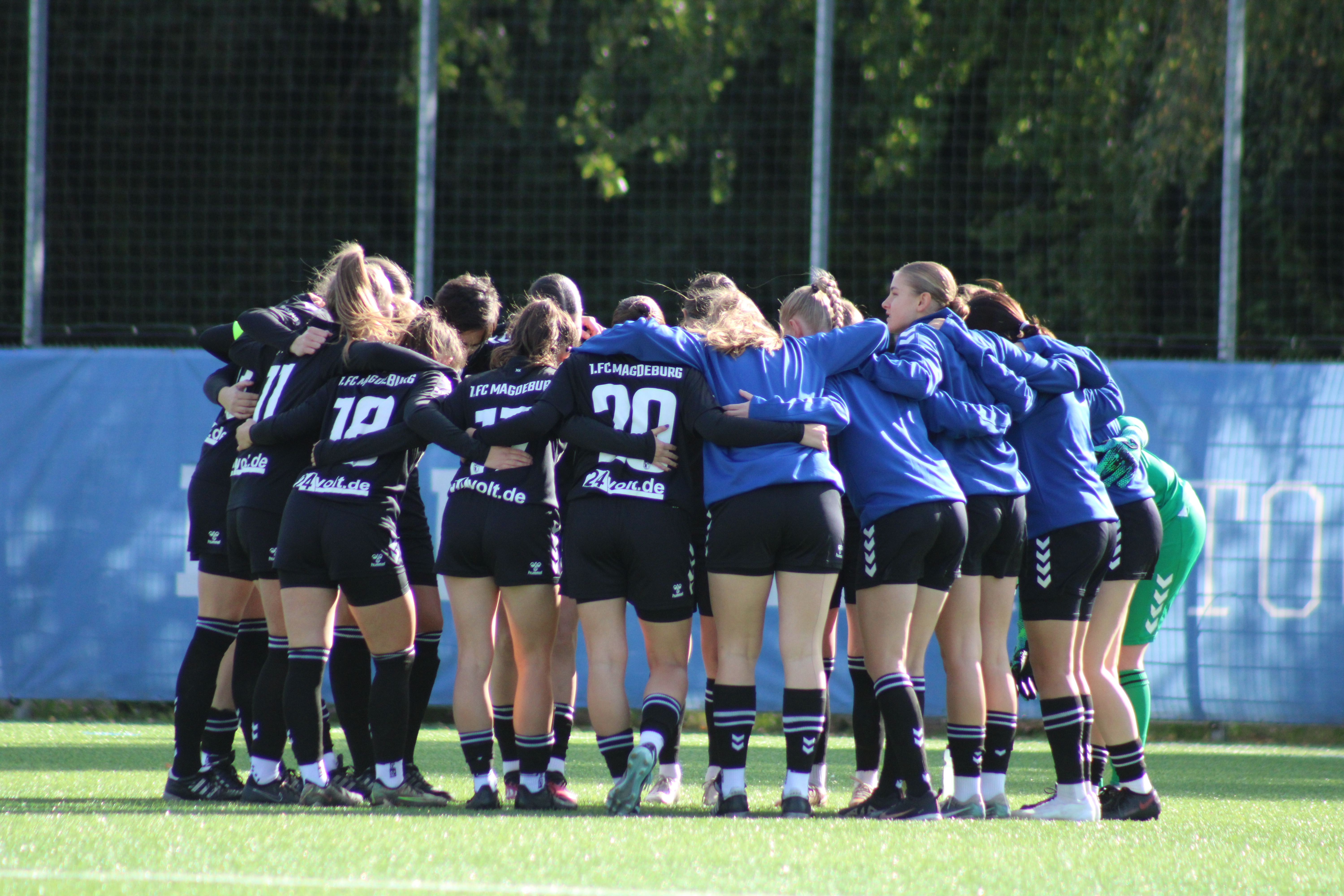 Mannschaftskreis der FCM Frauen