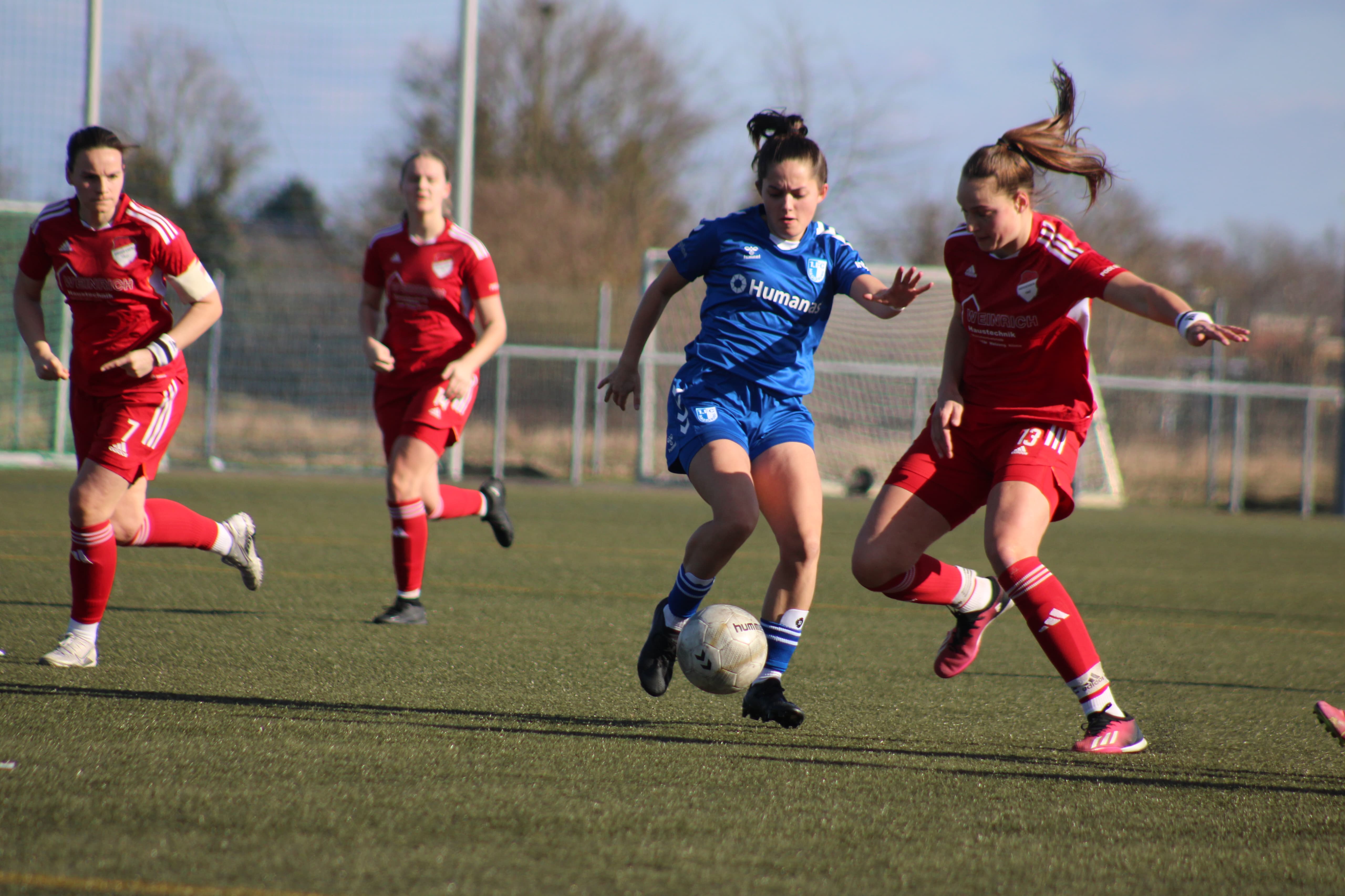 FCM-Frauen im Testspiel gegen Oberliga-Frauen vom SV Wendessen