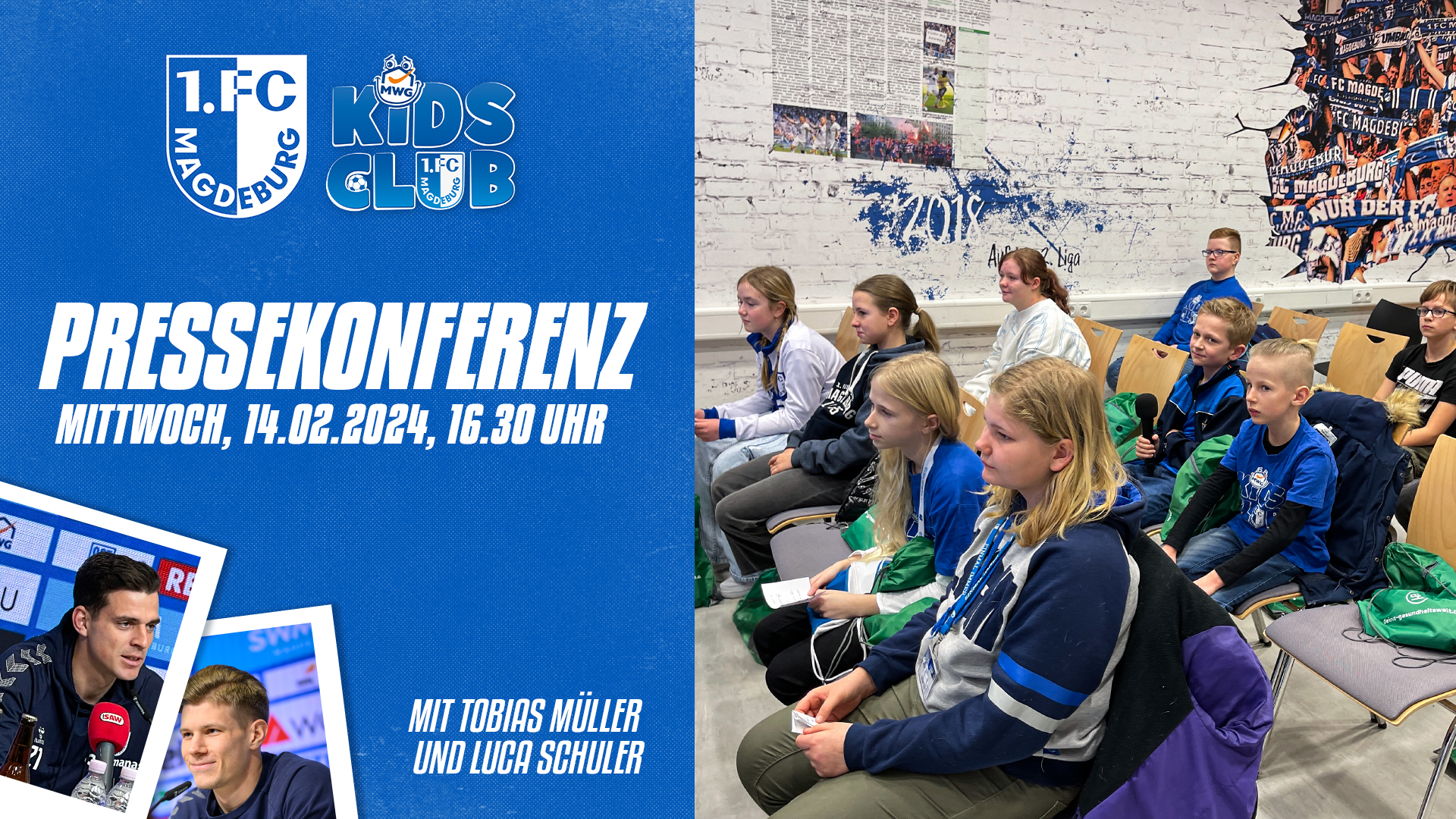 KidsClub-Pressekonferenz
