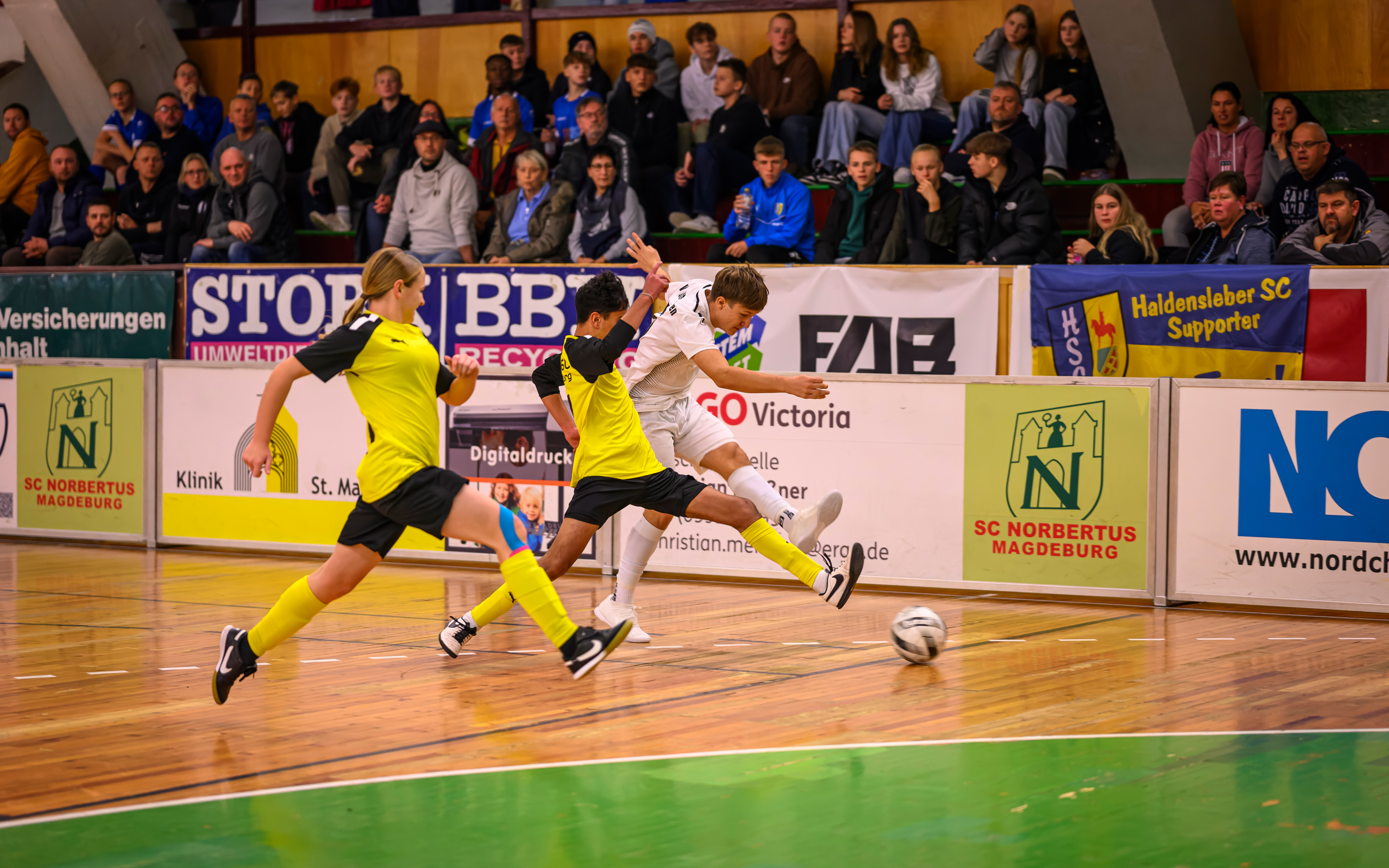 Beim Qualifikationsturnier kämpften Teams aus Stadt und Region um zwei Startplätze beim Pape-Cup.