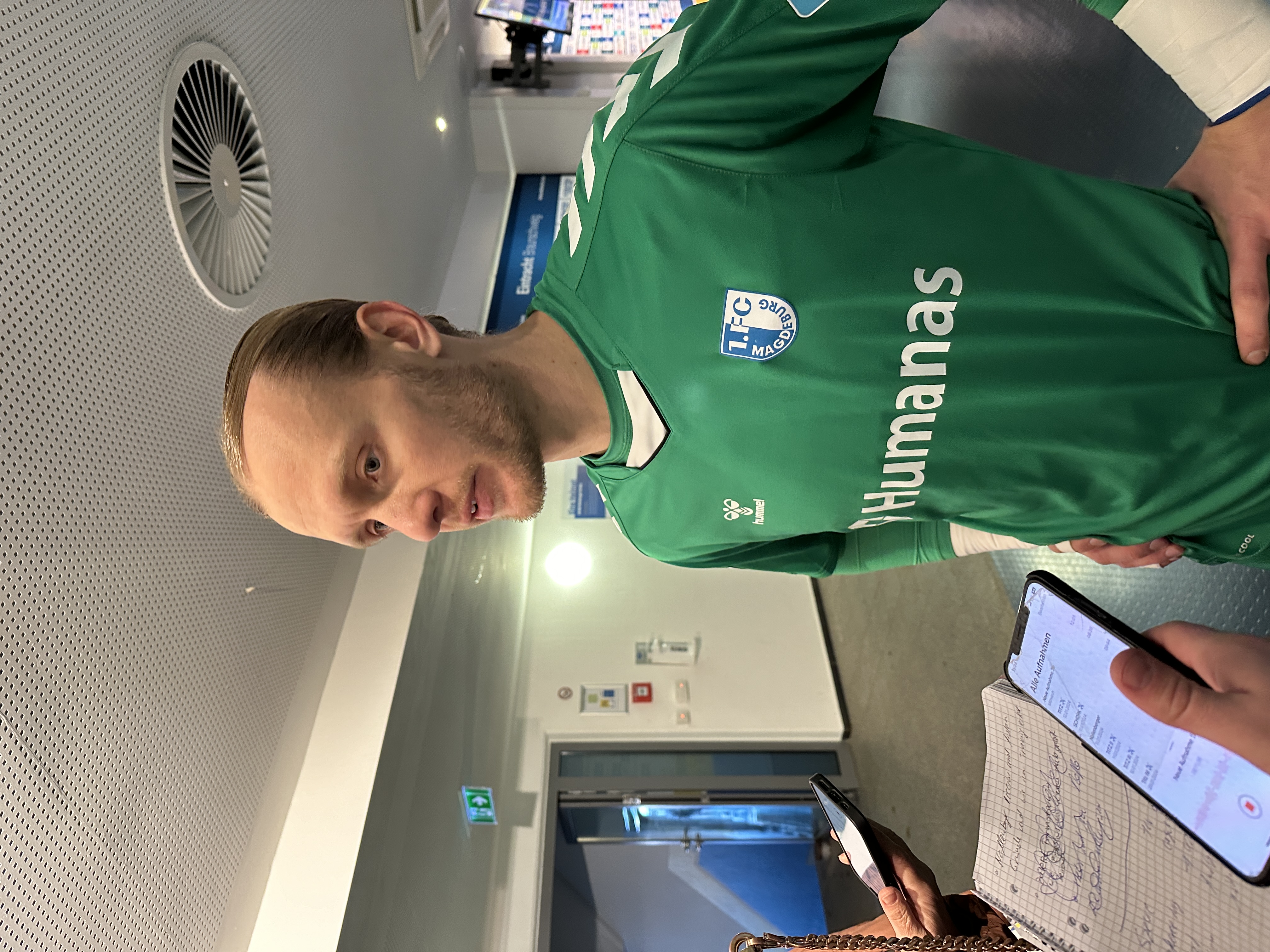 FCM-Torhüter Dominik Reimann machte eine gute Partie, konnte beim Gegentor wenig machen. 