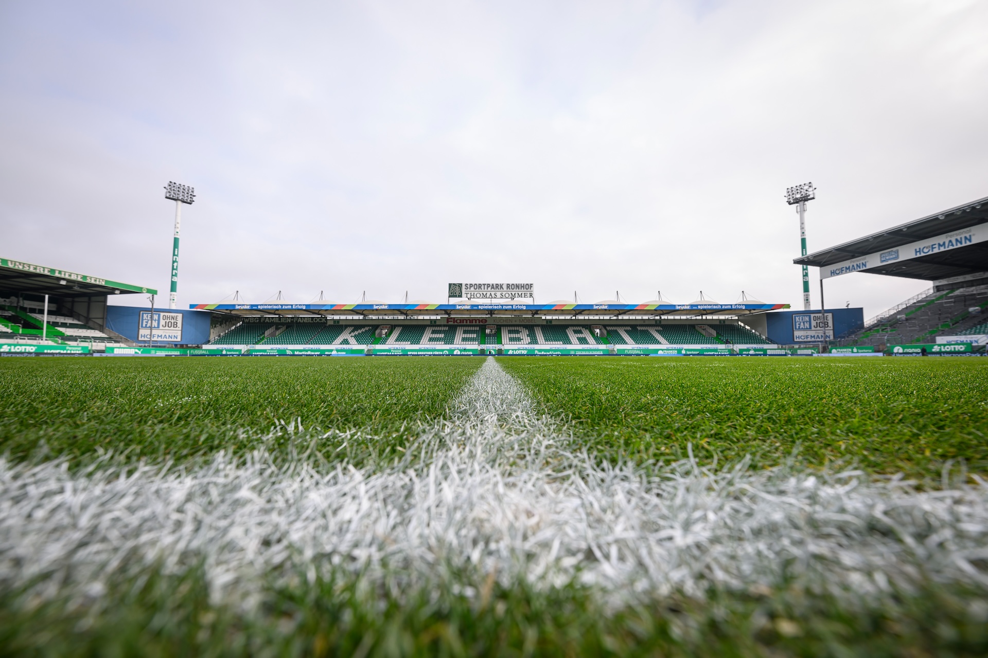 Blick in den Sportpark Ronhof Thomas Sommer.