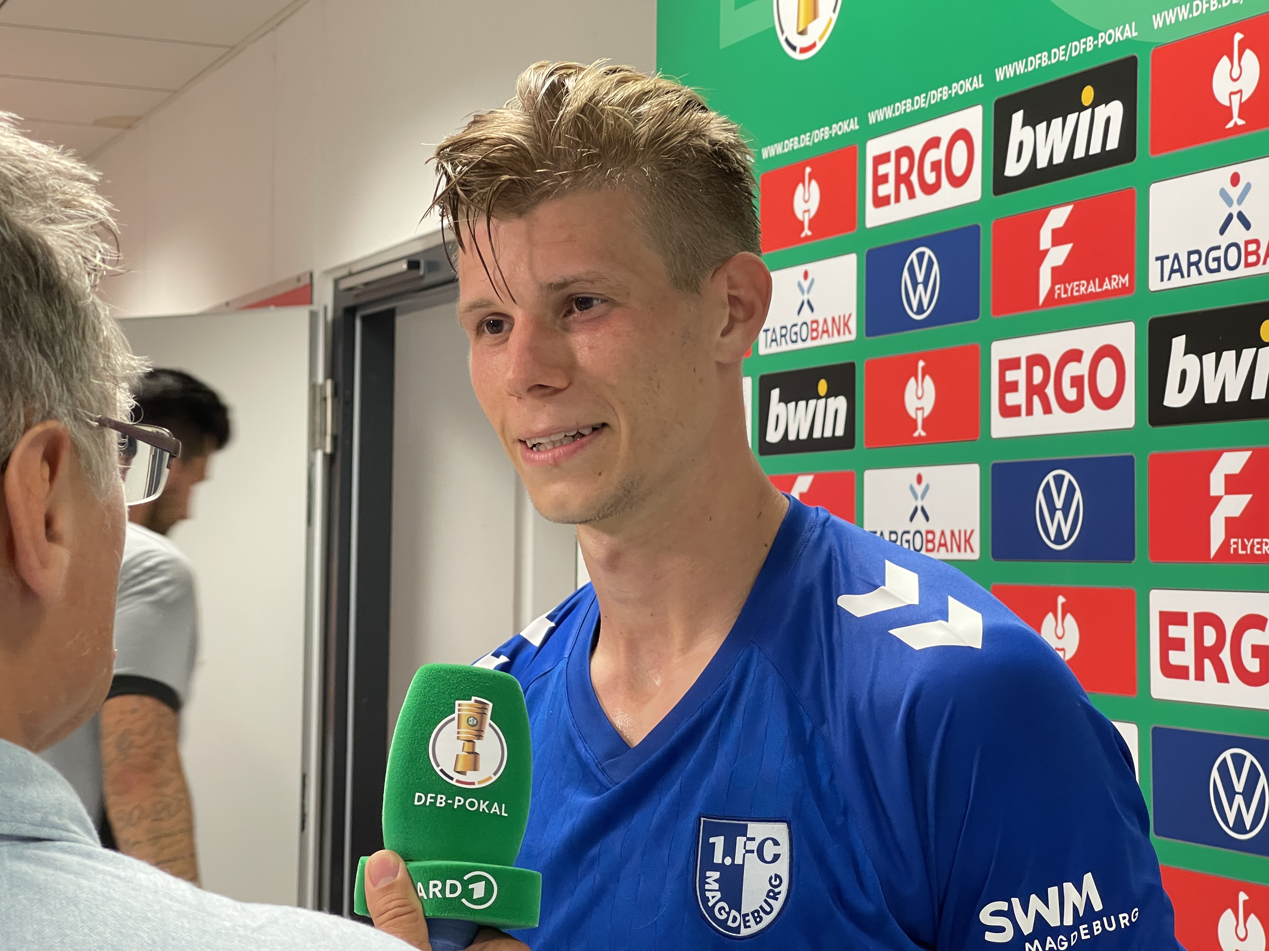 FCM-Stürmer Luca Schuler erzielte das wichtige 1:0 in Regensburg.